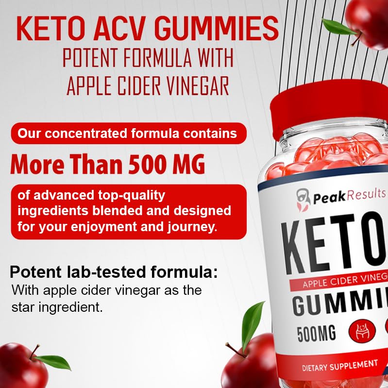 Kivus PeakResults Keto + ACV Gummies 60