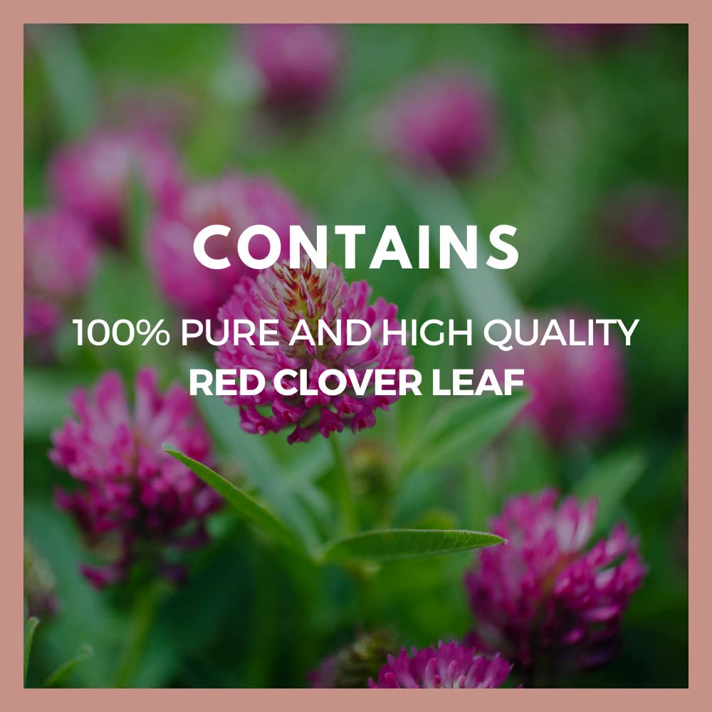 Remedy’s Nutrition Red Clover Leaf 1,000 mg Herbal Dietary Supplement, Capsules, 60 Count
