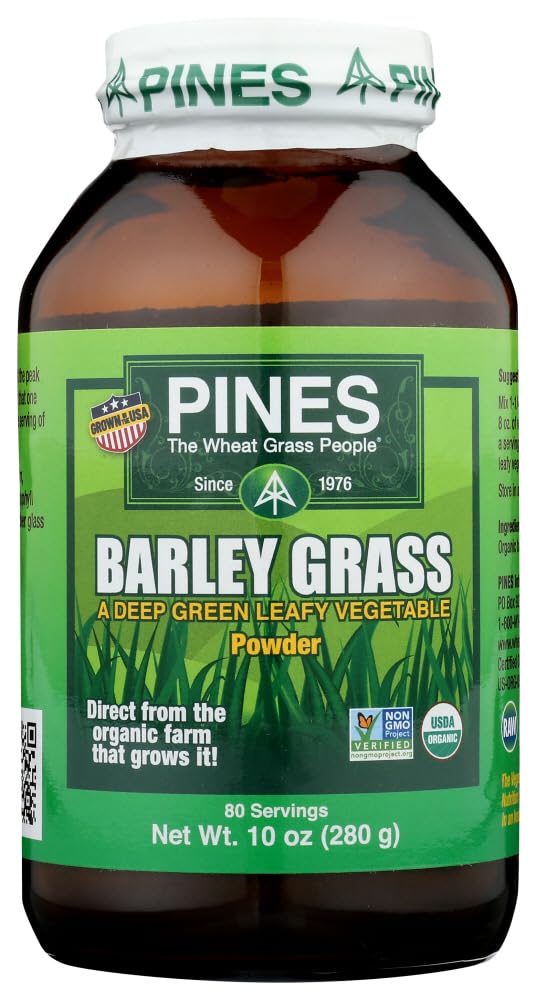 Pines Barley Grass Powder, 10 oz
