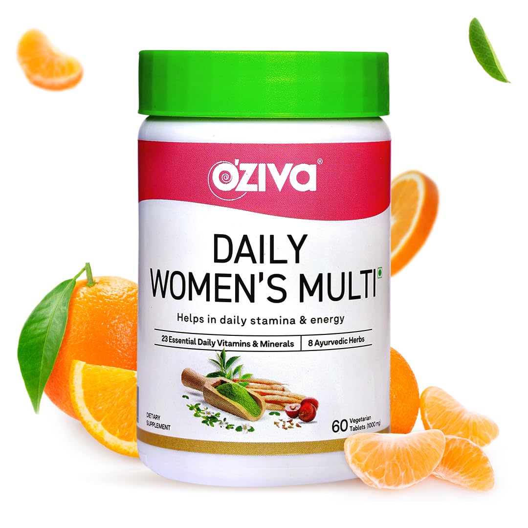 OZIVA Daily Women’s Multivitamin Tablets, 60 Count