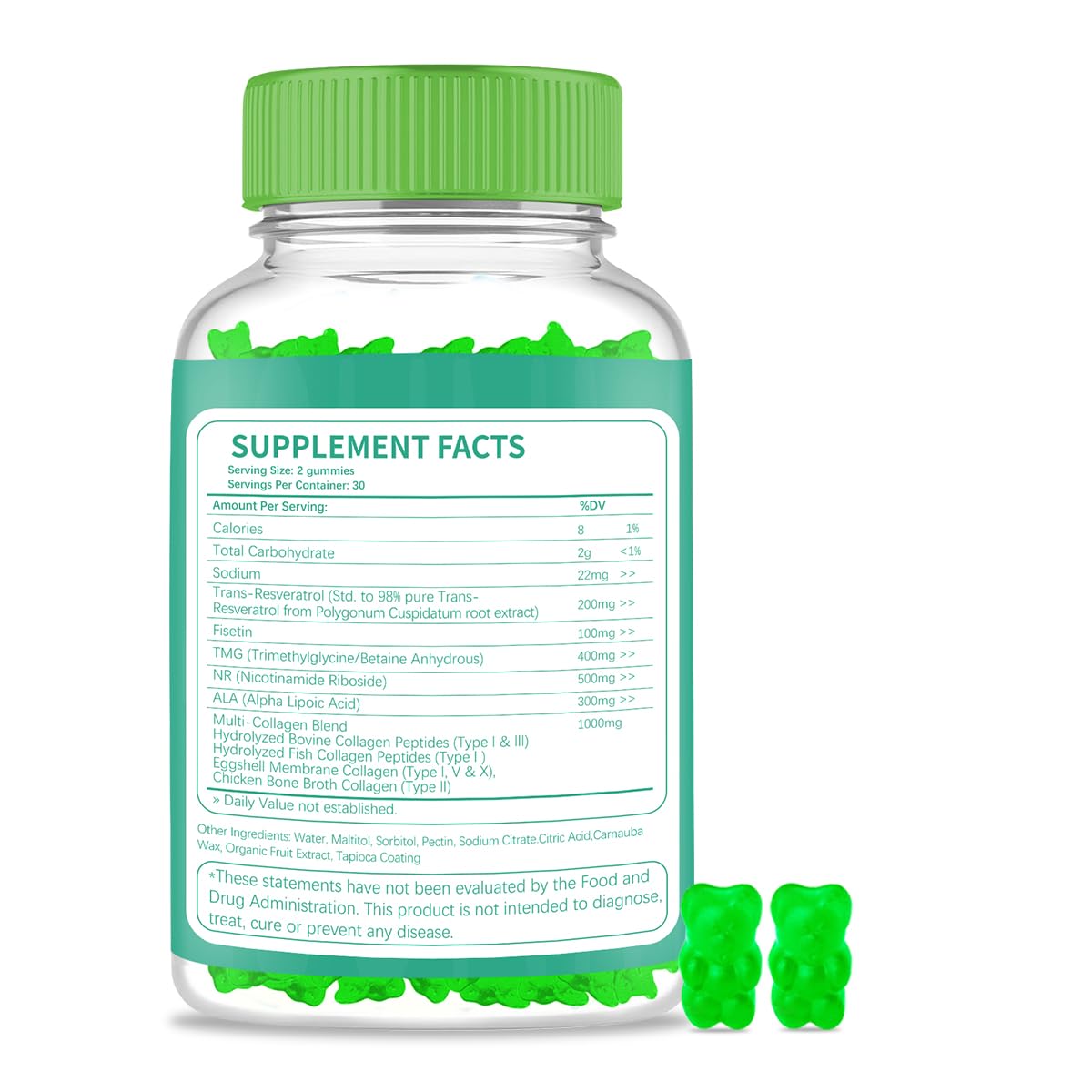 ESUNM Nicotinamide Riboside Capsule 60 Count