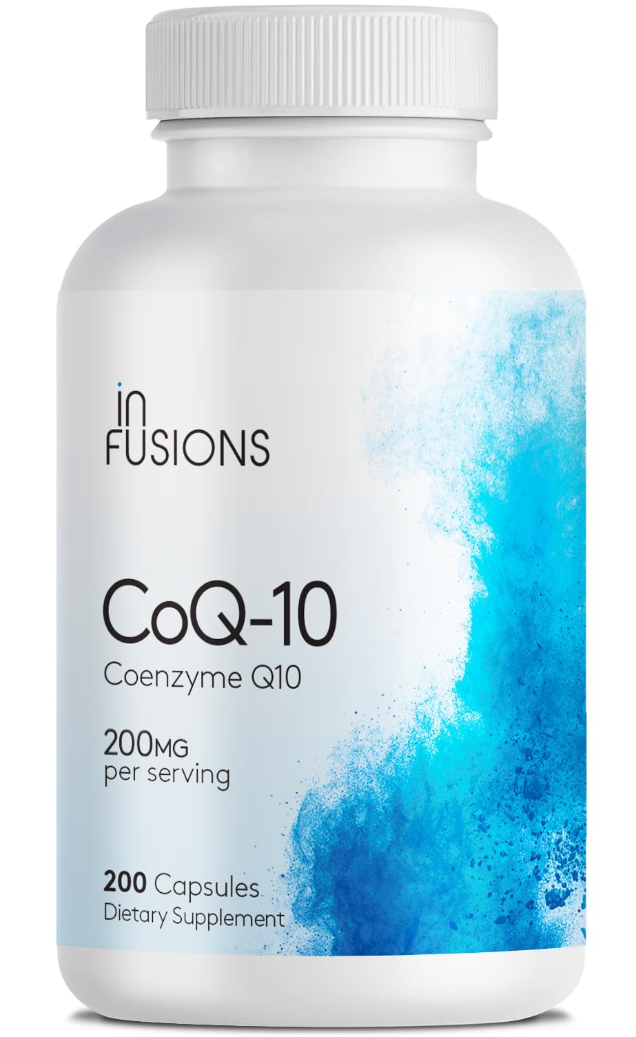 Infusions International CoQ10 200mg Capsules, 200 Count