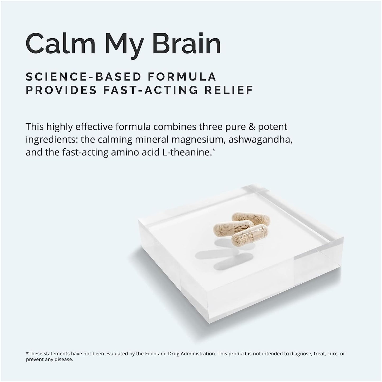 BRAINMD Dr Amen Calm My Brain 180 Capsules