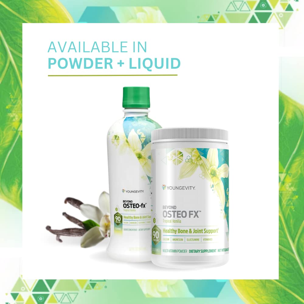 Youngevity Beyond Osteo FX Tropical Vanilla Powder 6 Canisters