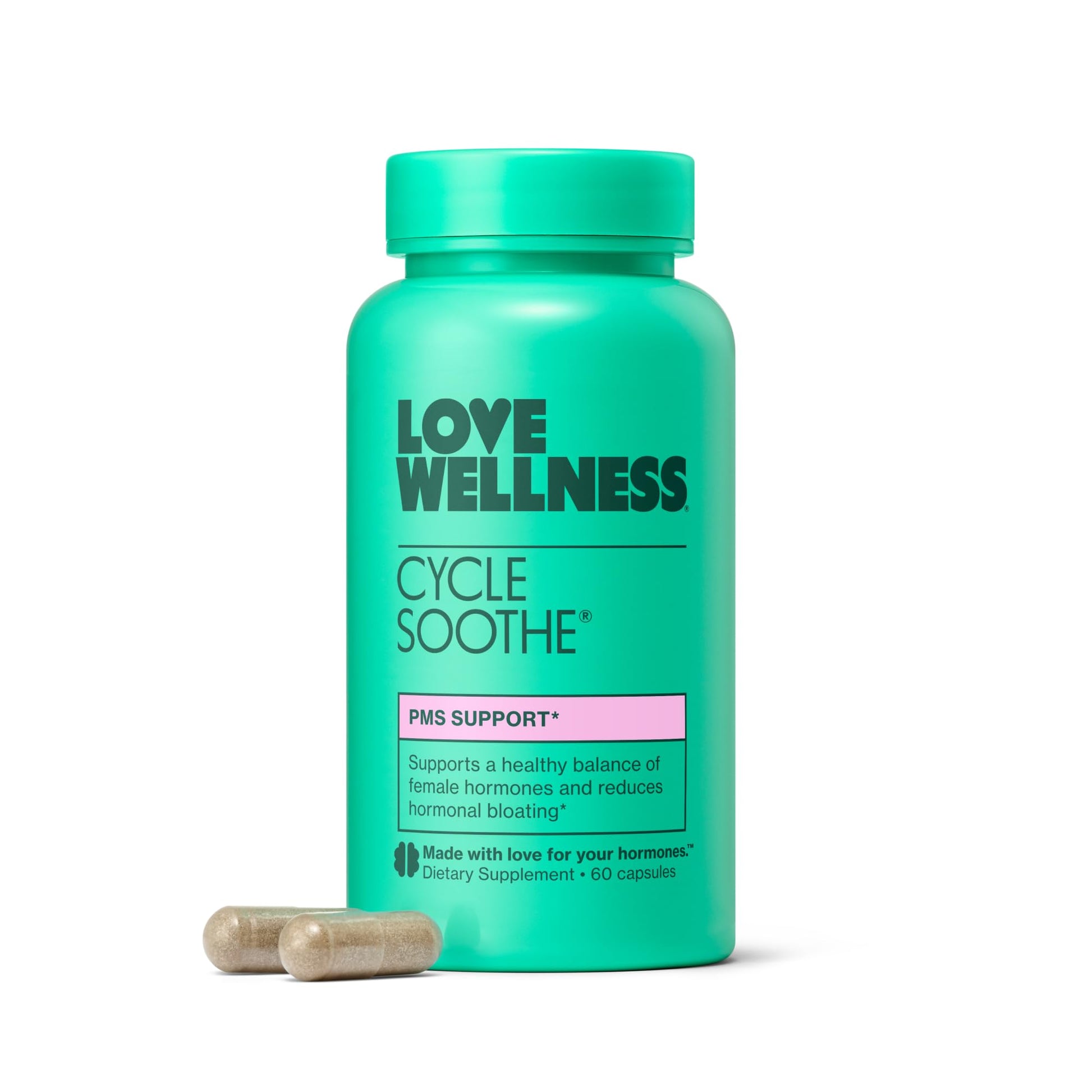 Love Wellness Cycle Soothe 60 Capsules