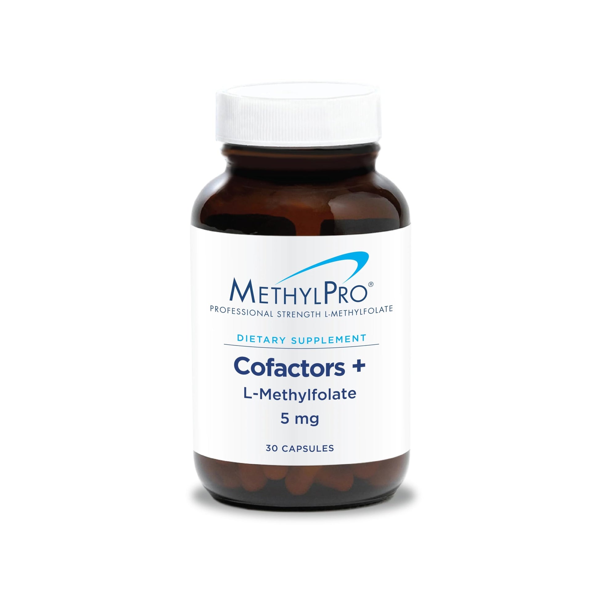 MethylPro Cofactors + L-Methylfolate 5 mg Capsules, 30 Count