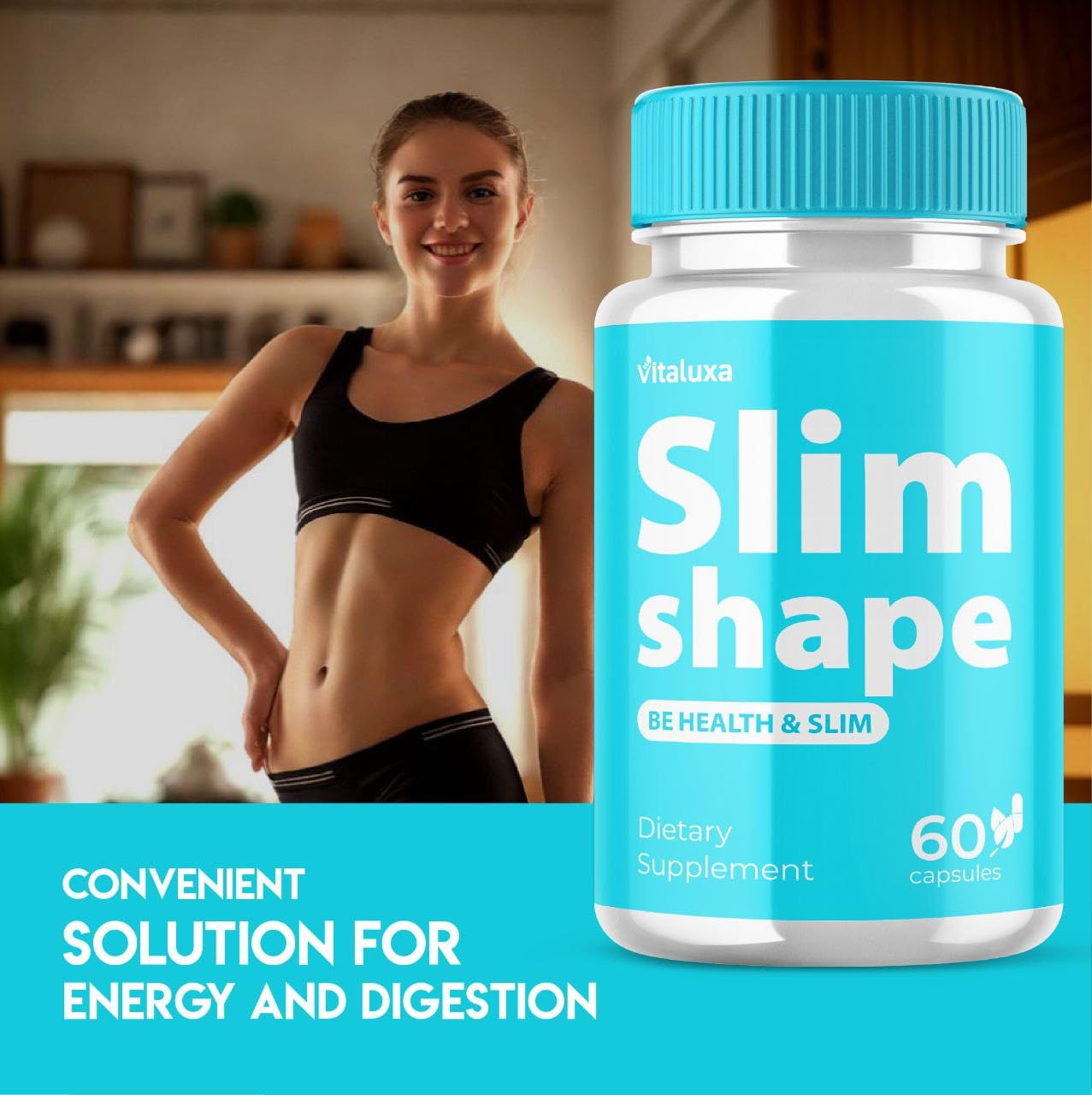 Vitaluxa SlimShape Capsules 180 Count