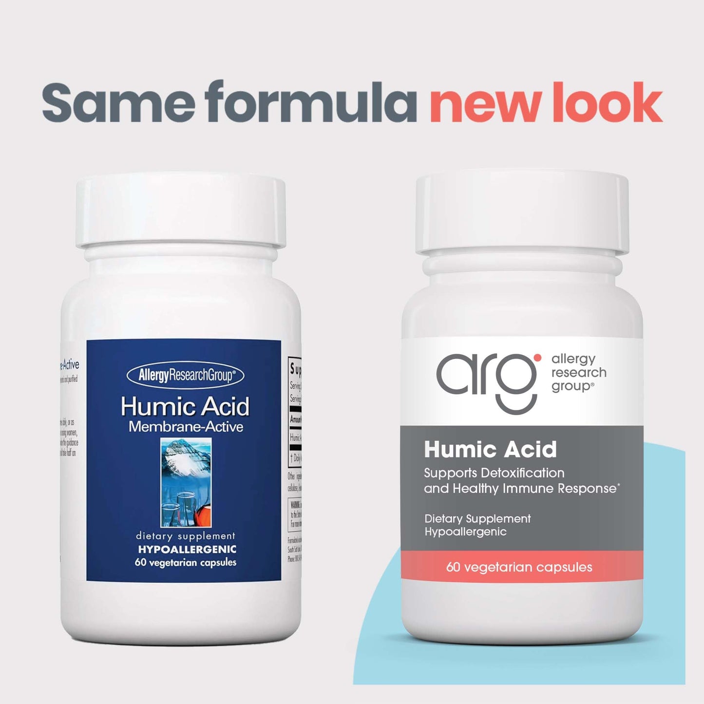 Allergy Research Group Humic Acid 750 mg - Capsule - 60 Capsules