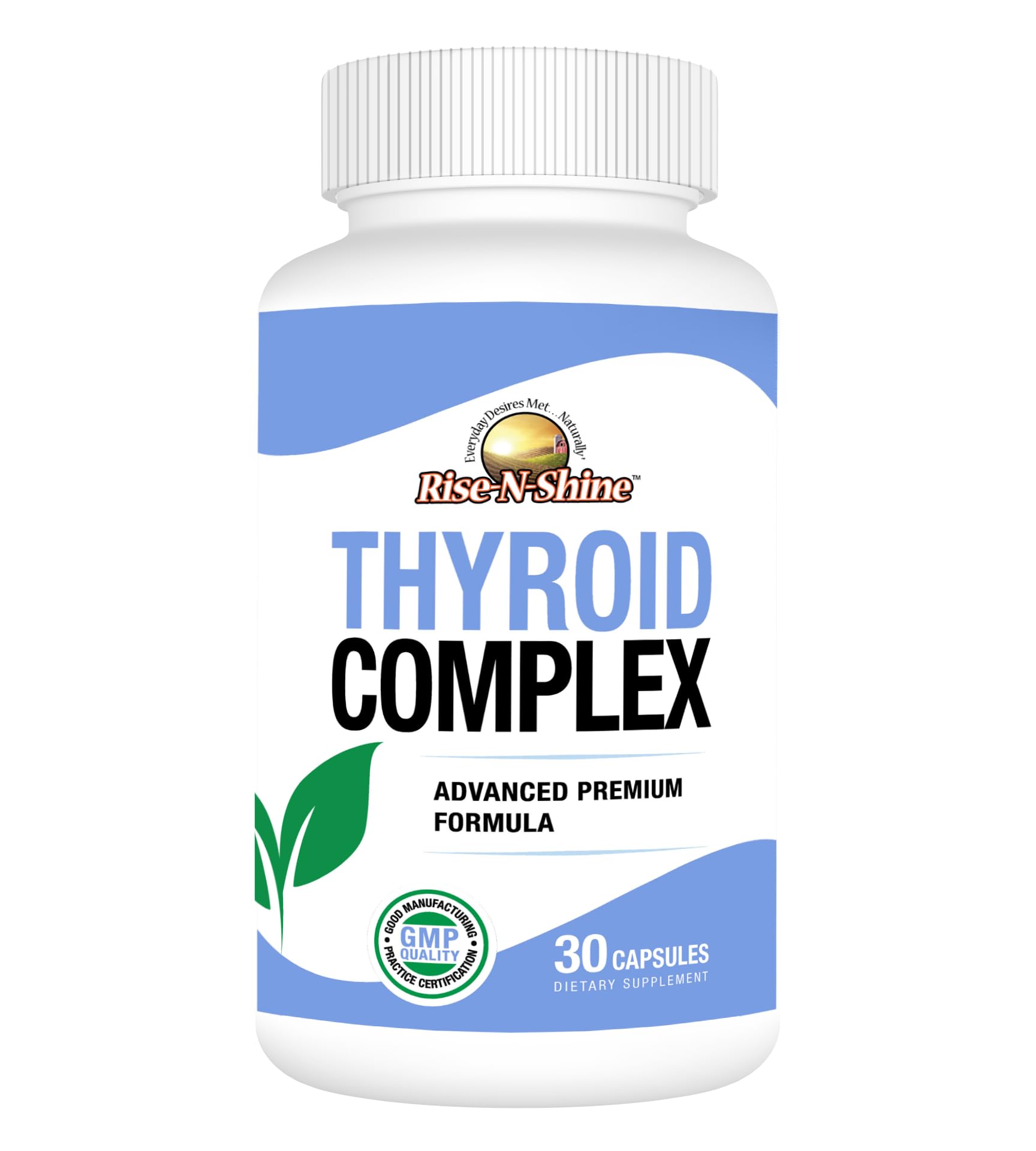Rise-N-Shine Thyroid Support Supplement, 30 Capsules