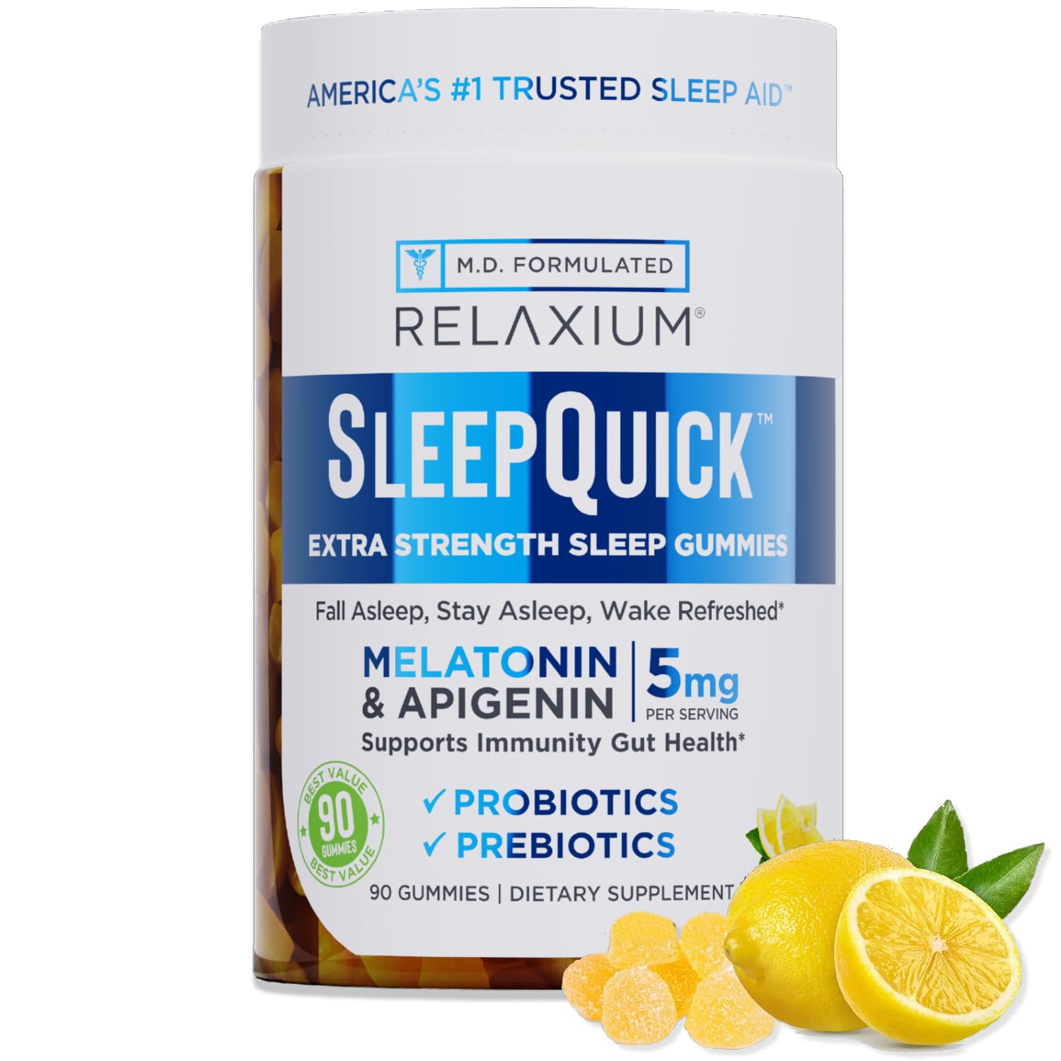 Relaxium SleepQuick Gummies 90 Count