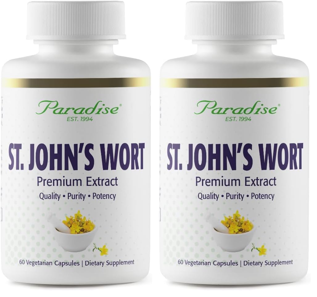 Paradise Herbs St. John's Wort Extract Capsules 120