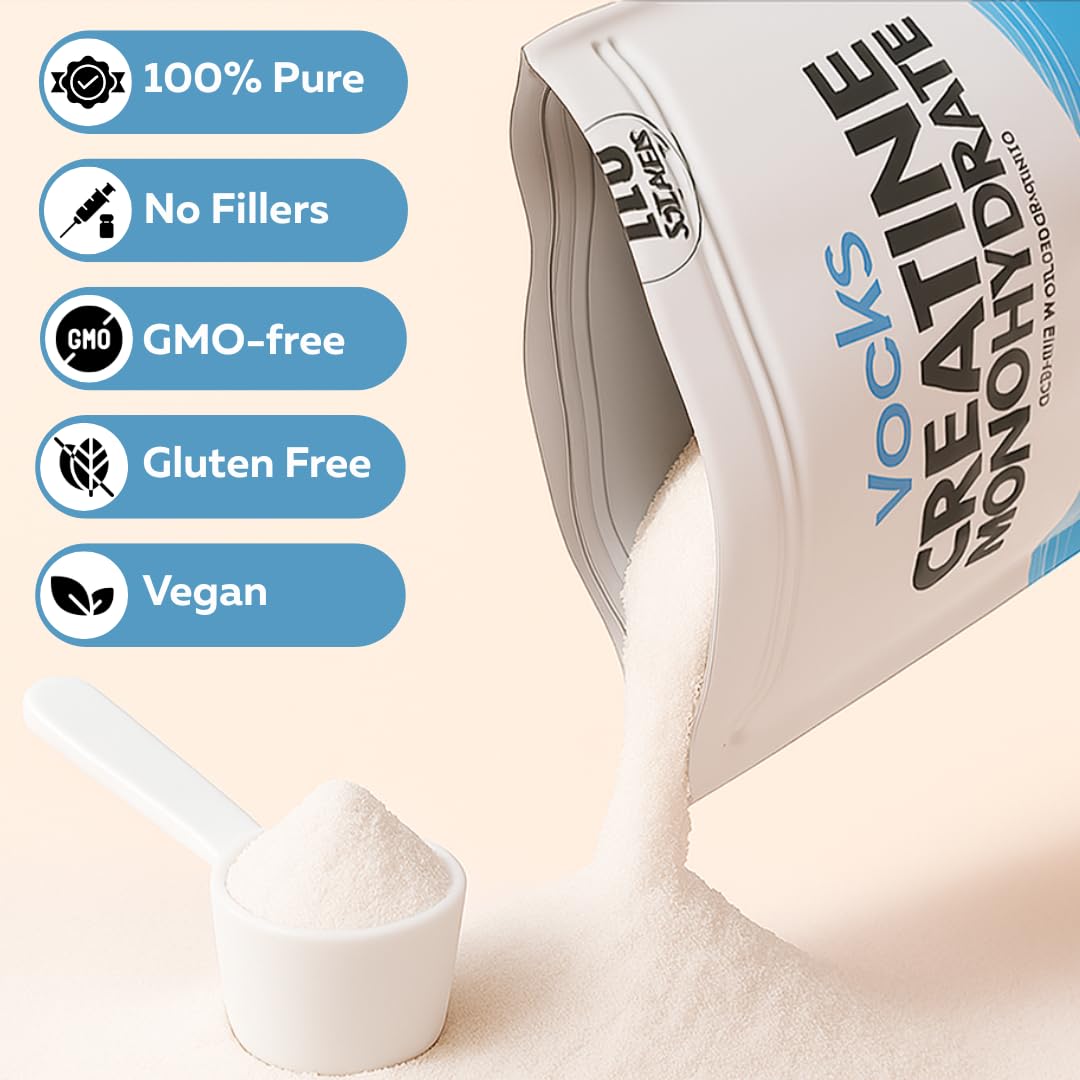 Vocks Creatine Monohydrate Powder 1.1 lb