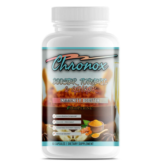Chronox Turmeric & Ginger Supplement Capsule 60 Count