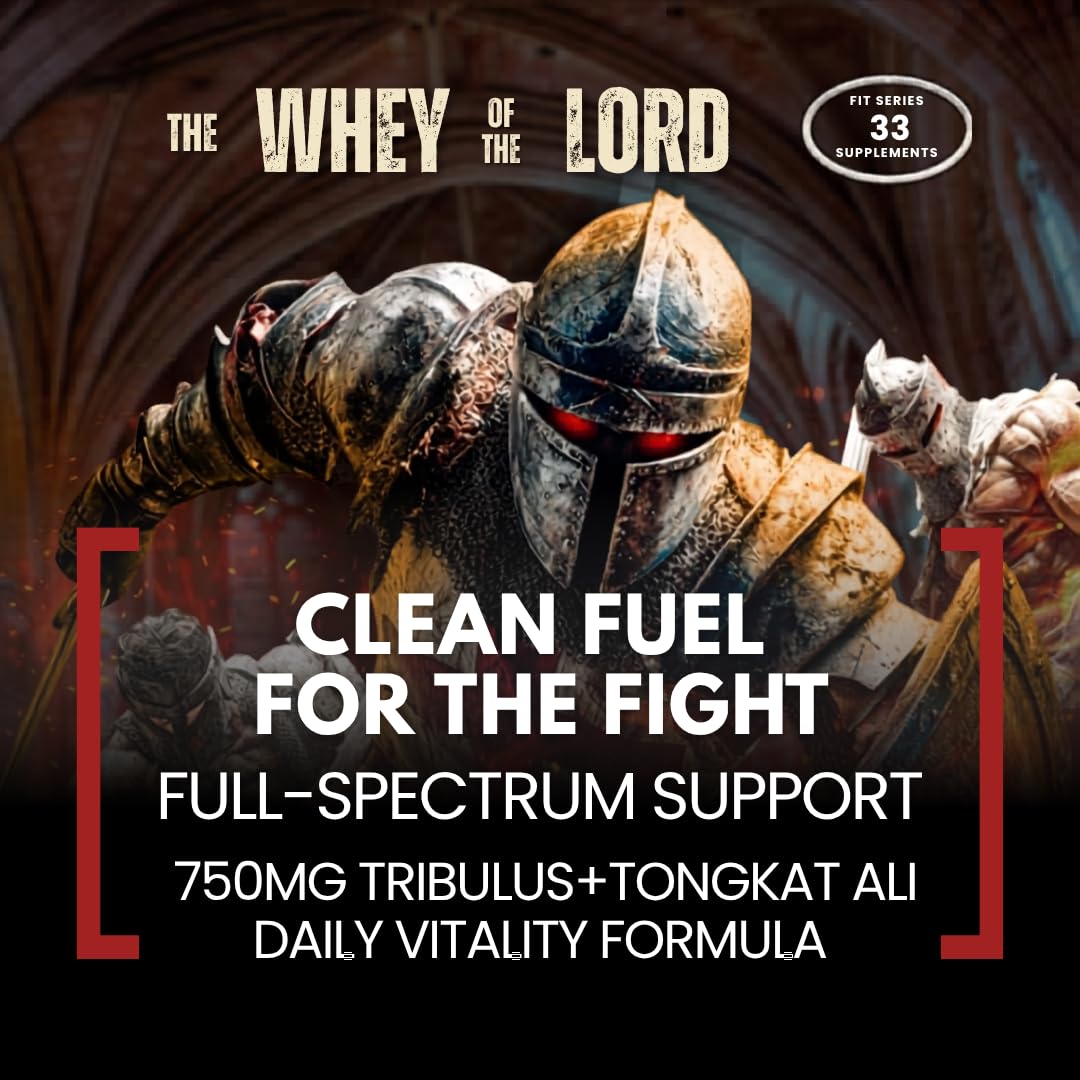 The Whey of The Lord Dominion Testosterone Booster Capsule 1 Count