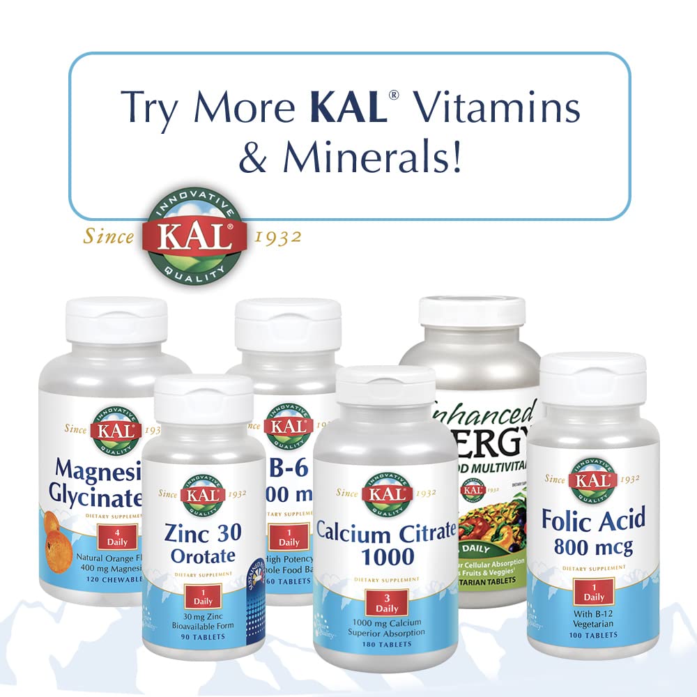 KAL Herburetic Vegetarian Tablet, 60 Count