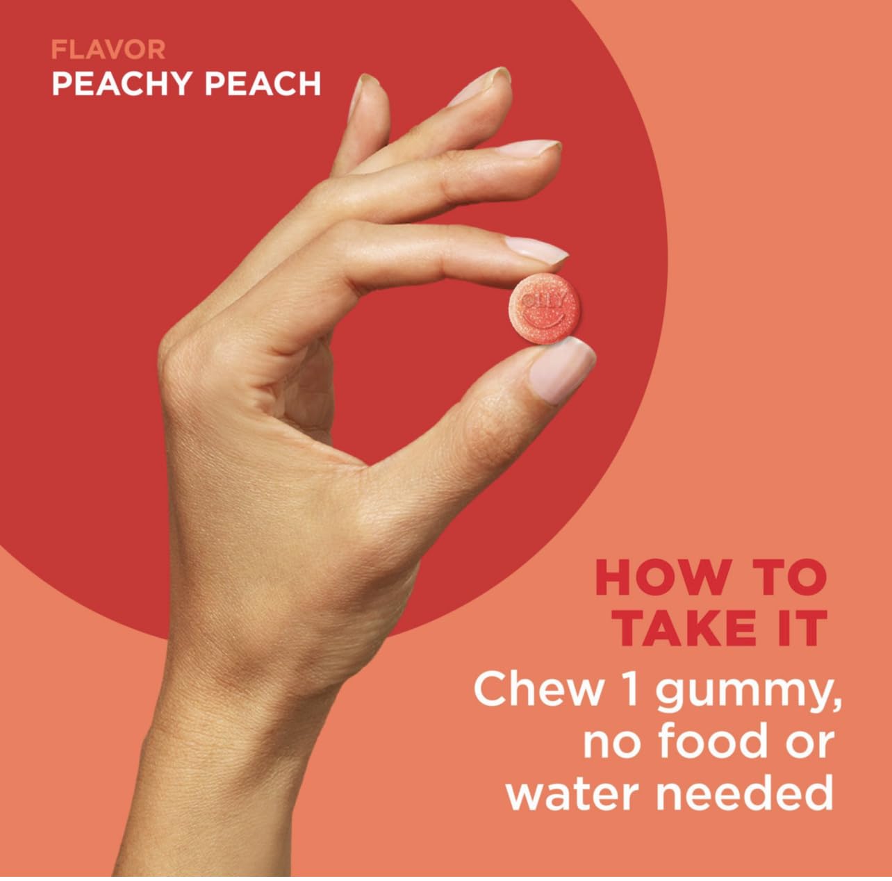 OLLY Probiotic + Prebiotic Gummy 70 Count