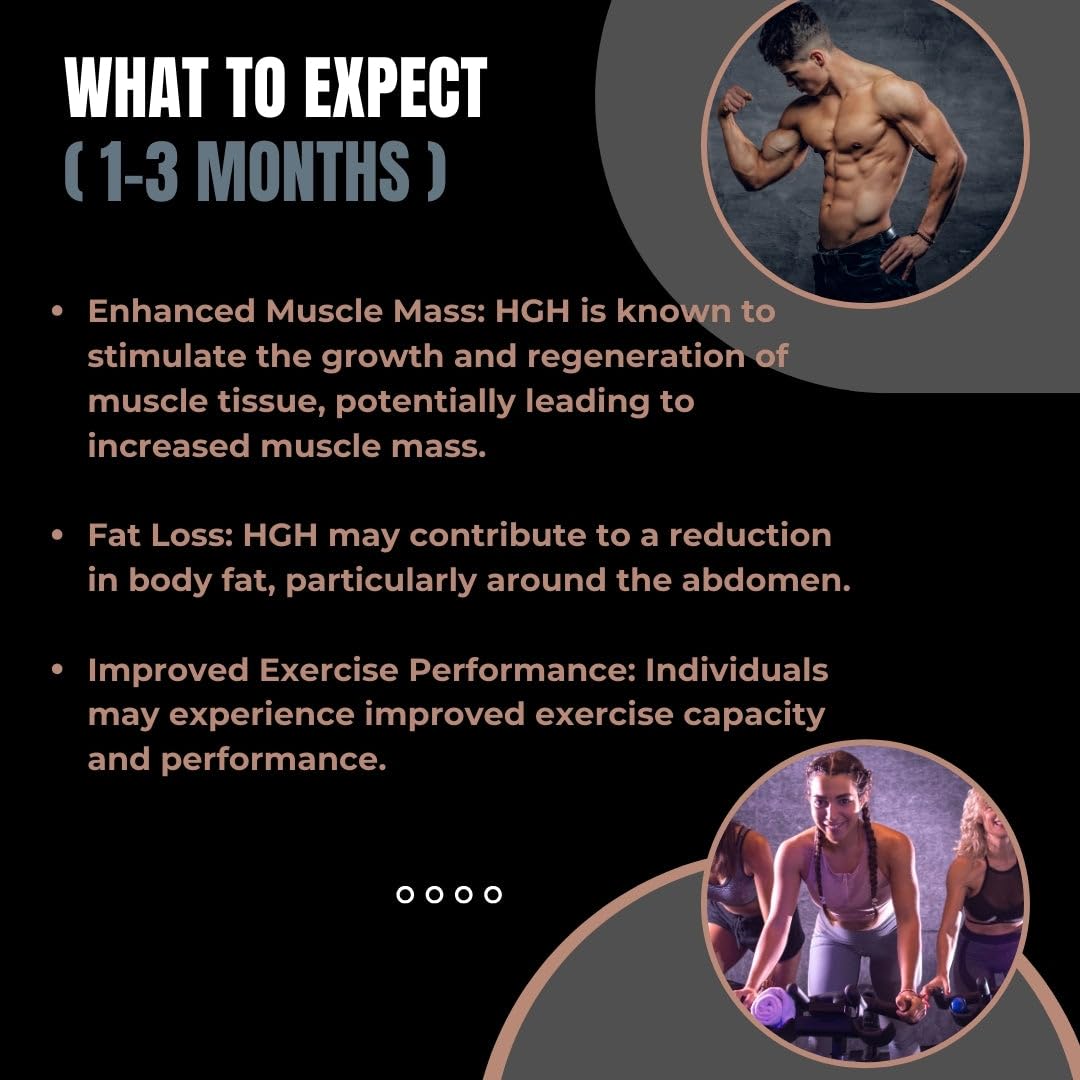 Evolve Nutraceuticals HGH Booster 2X Strength Capsule, 150 Count