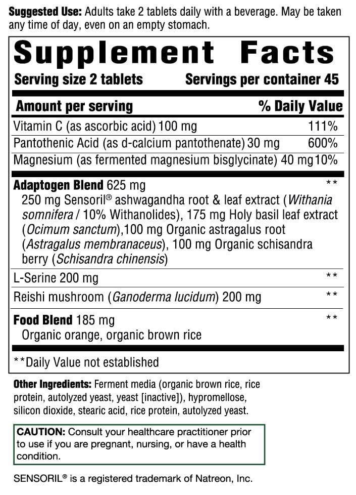 Innate Response Formulas Adrenal Response Complete Care Tablet 90 Tablets