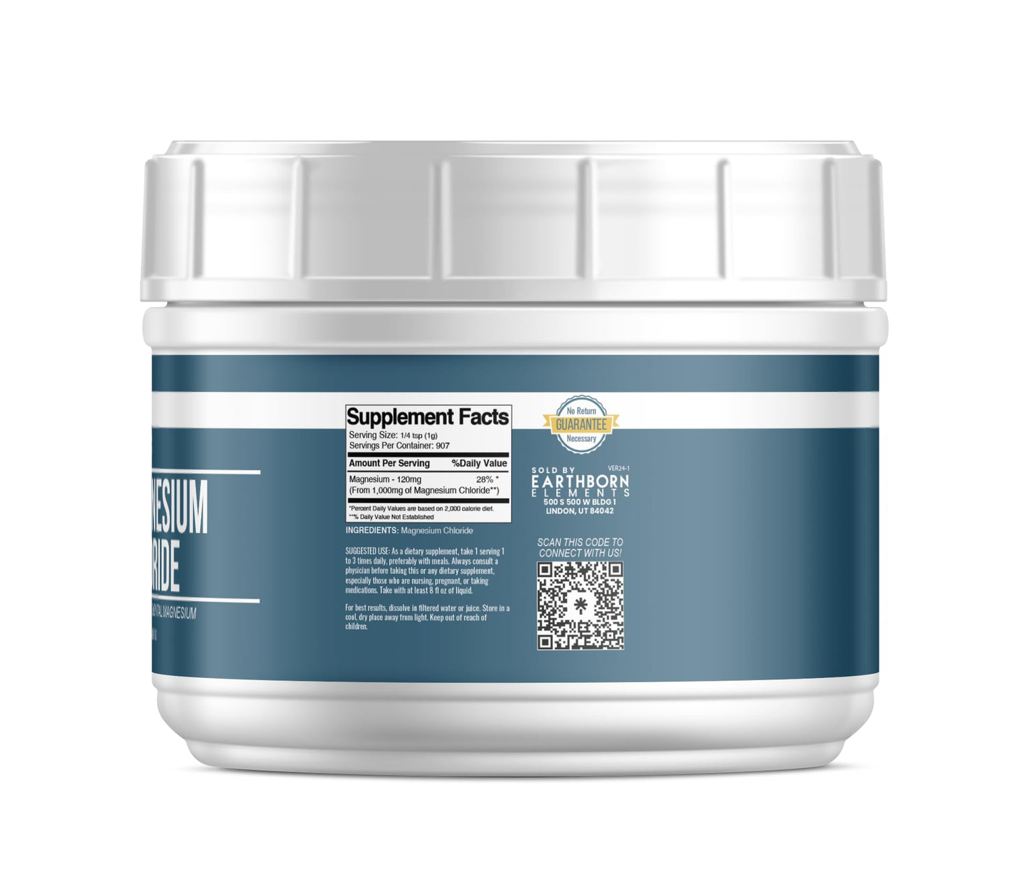 Earthborn Elements Magnesium Chloride Powder 31.75 oz