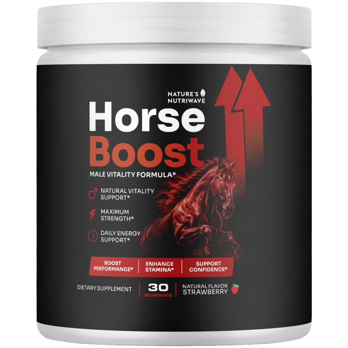 Nature’s NutriWave Horse Boost Botanical 30 Gummies