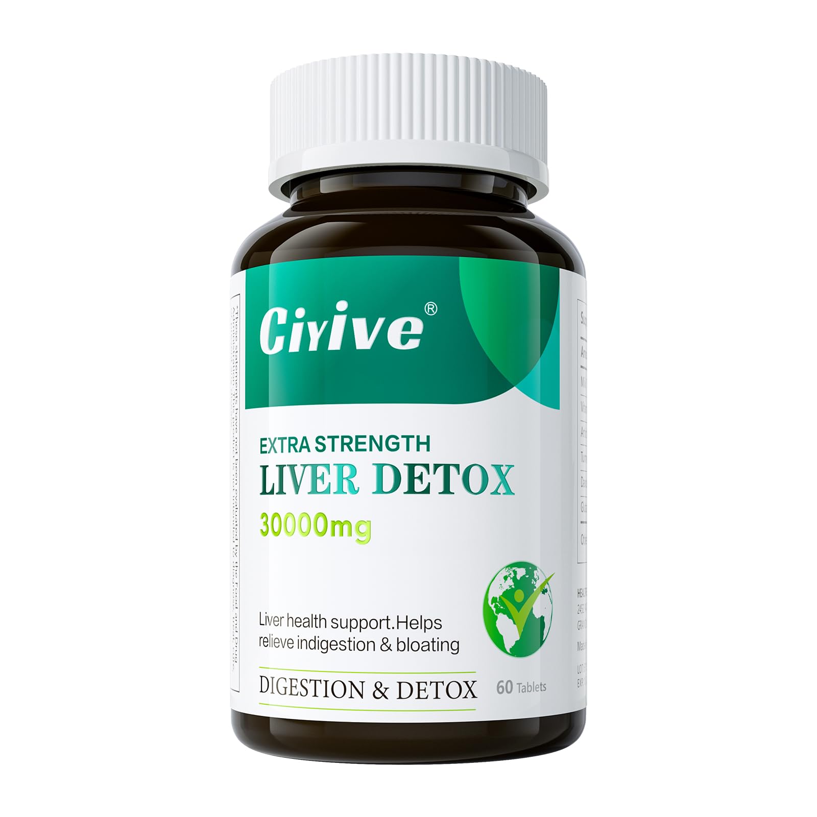 Generic Liver Health Supplement Tablet 60 Count