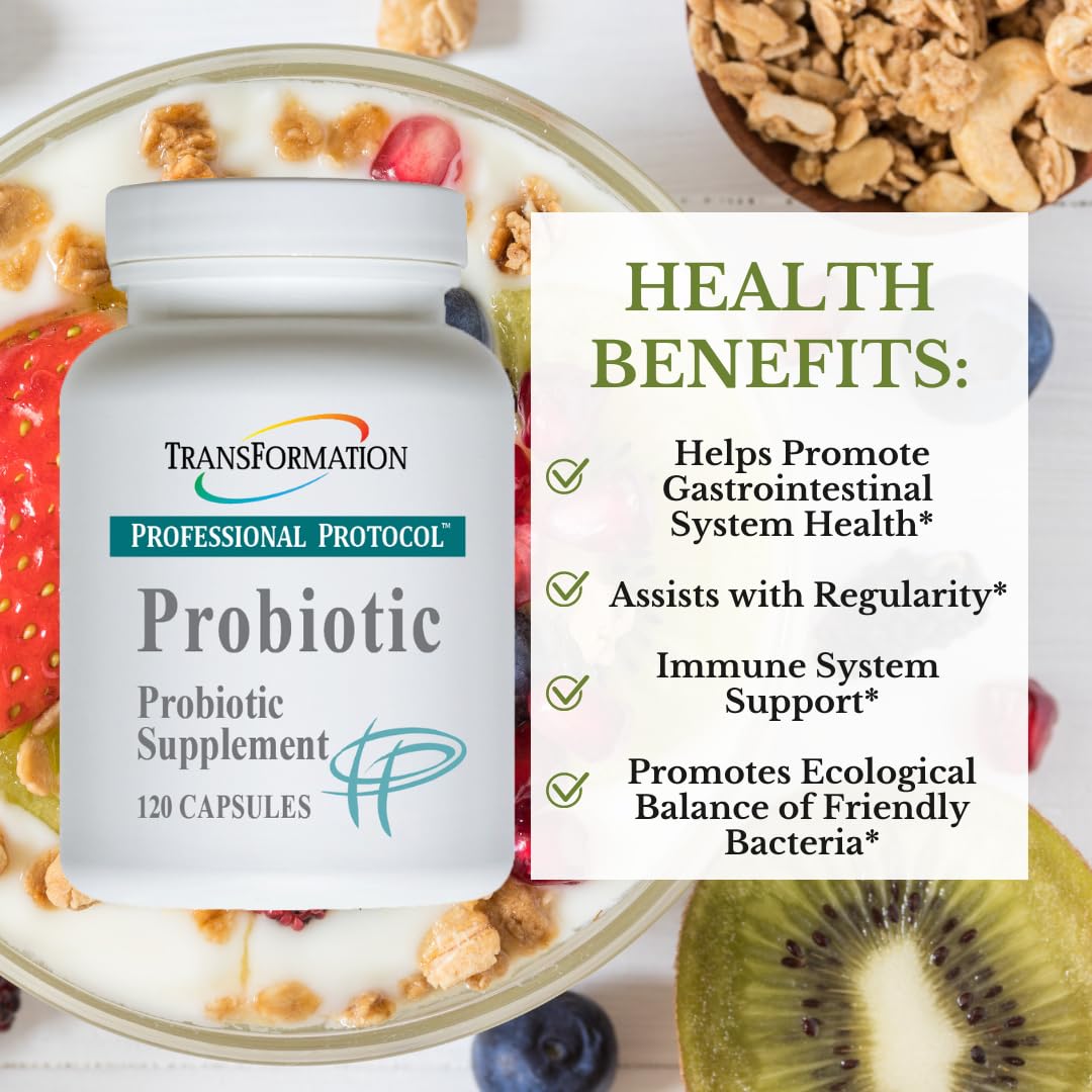TRANSFORMATION Enzyme Probiotic Supplement Capsule 120 Capsules