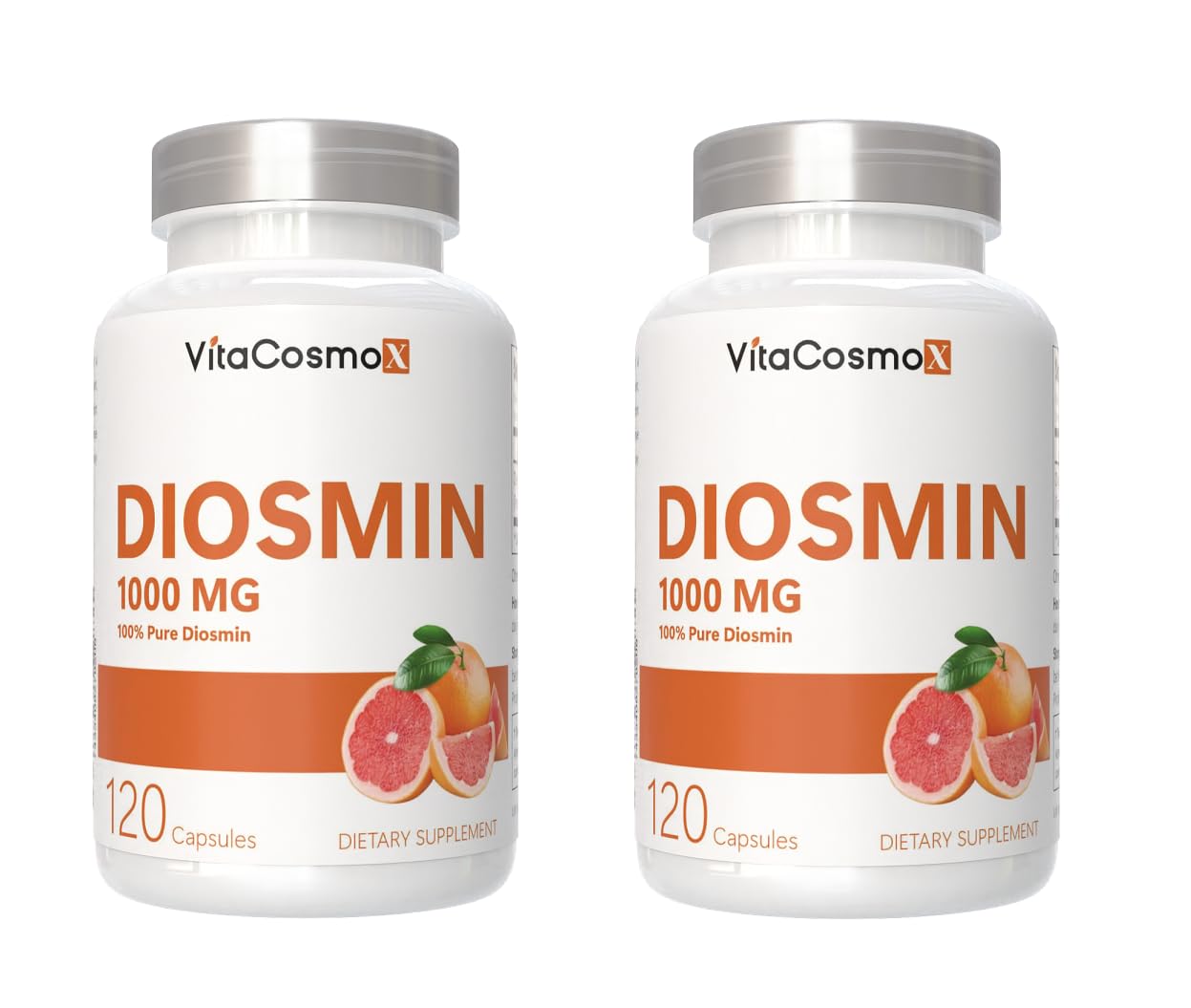 VitaCosmoX Diosmin Capsules, 120 Capsules