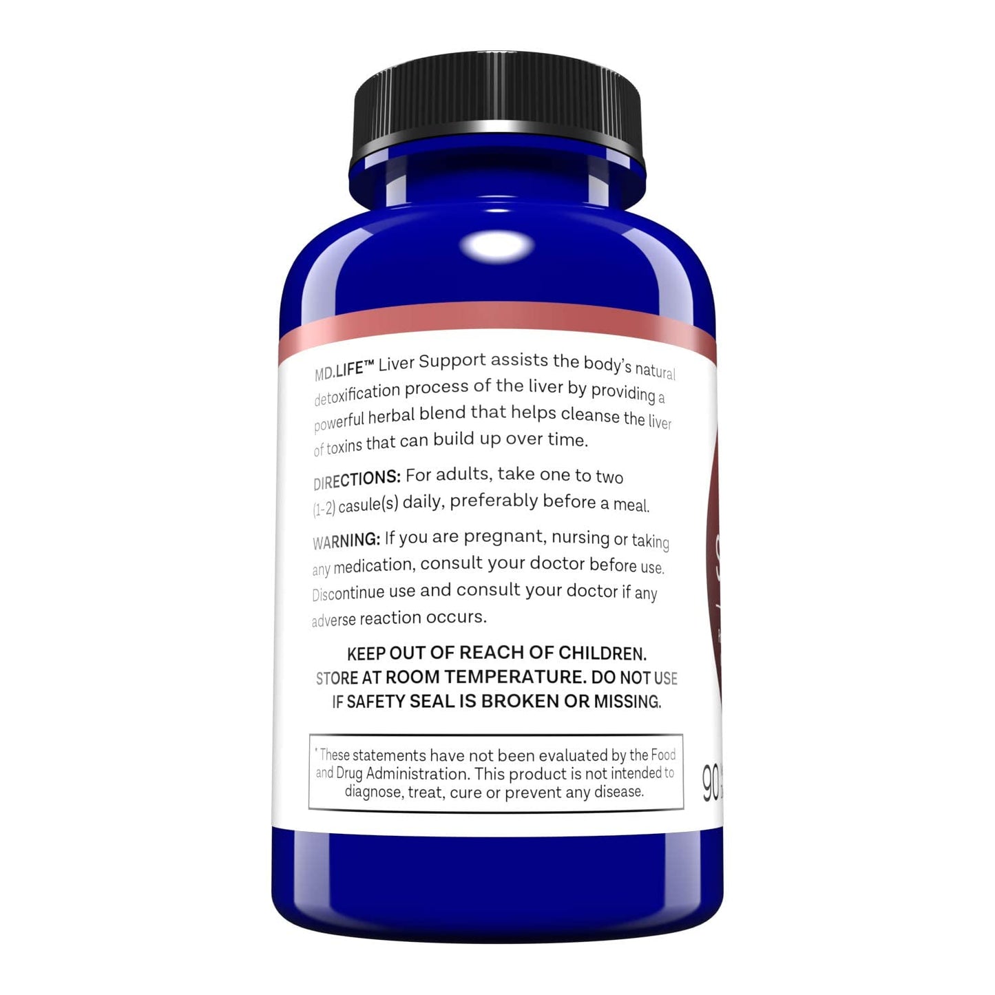 MD.LIFE Liver Support Capsule, 90 Count