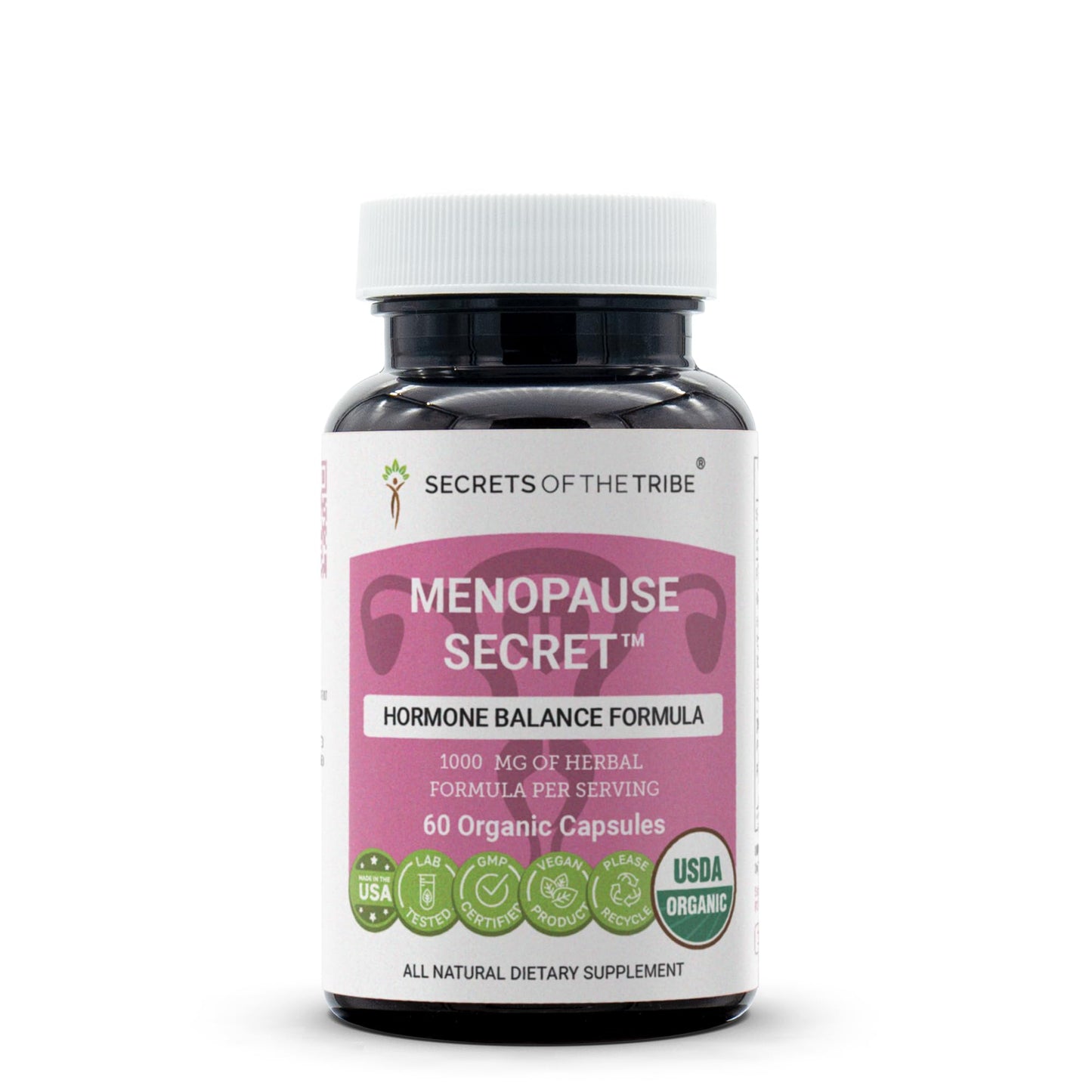 Secrets of the Tribe Menopause Secret Capsules, 60 Count
