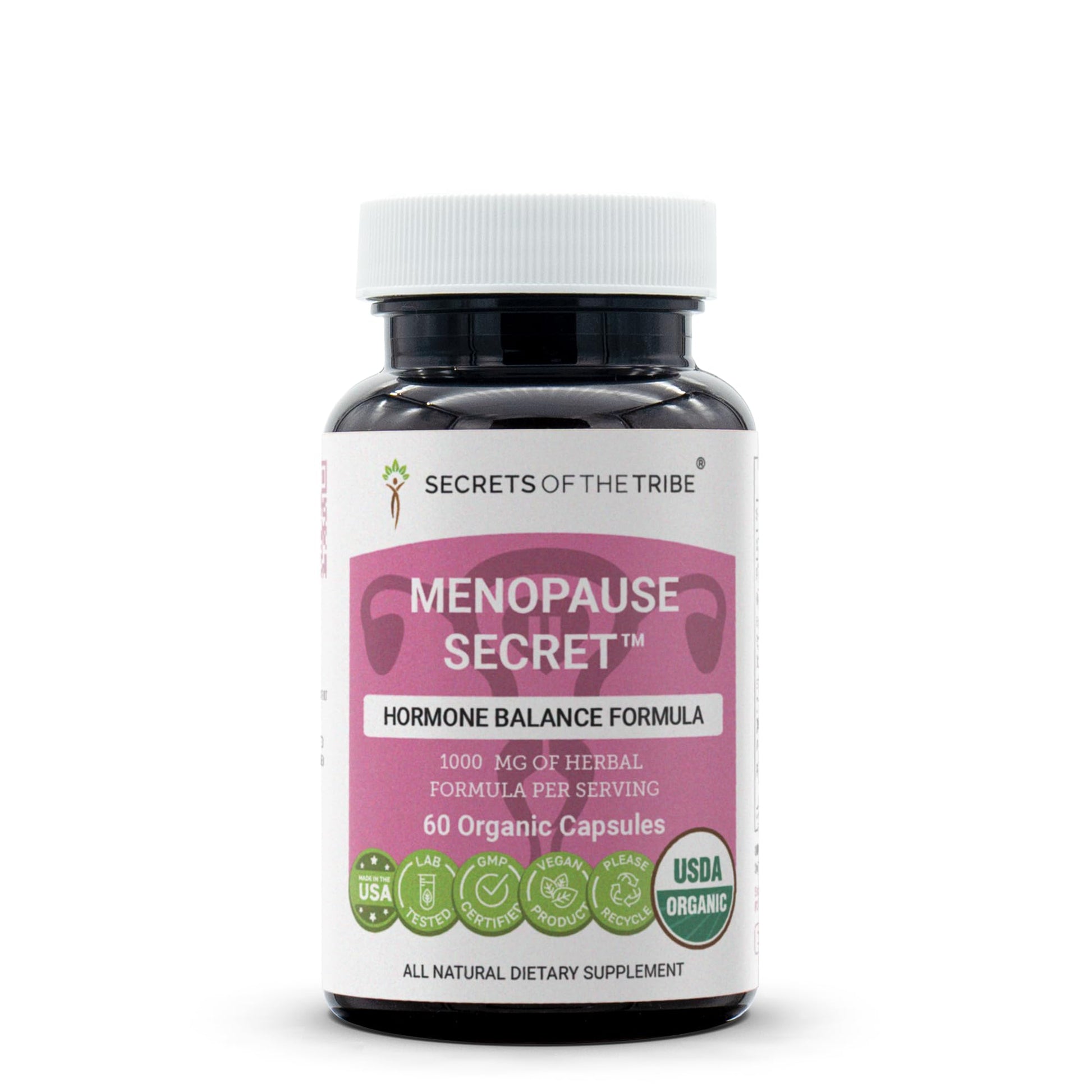 Secrets of the Tribe Menopause Secret Capsules, 60 Count