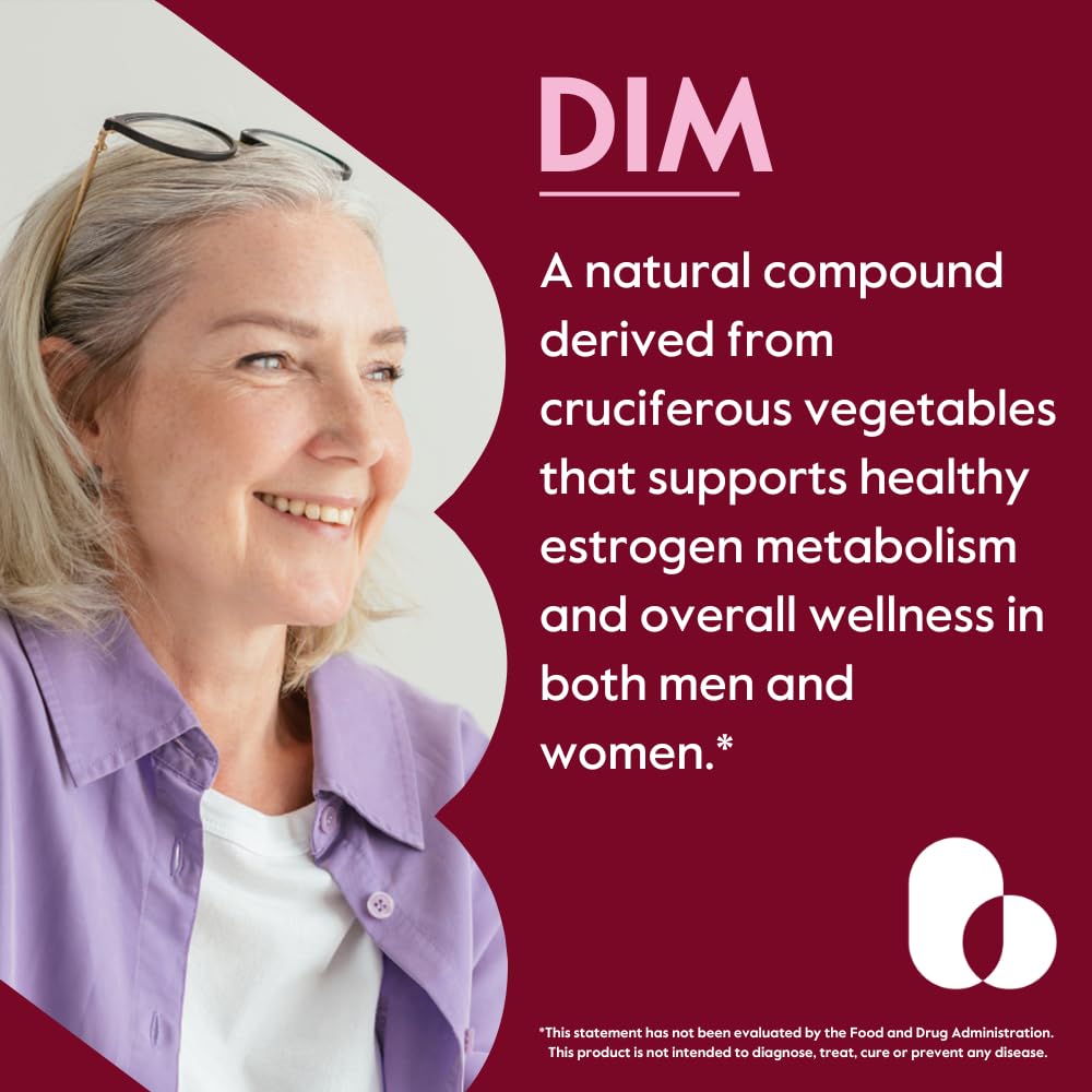 BESTVITE DIM (Diindolylmethane) 200mg with Bioperine, 120 Capsules
