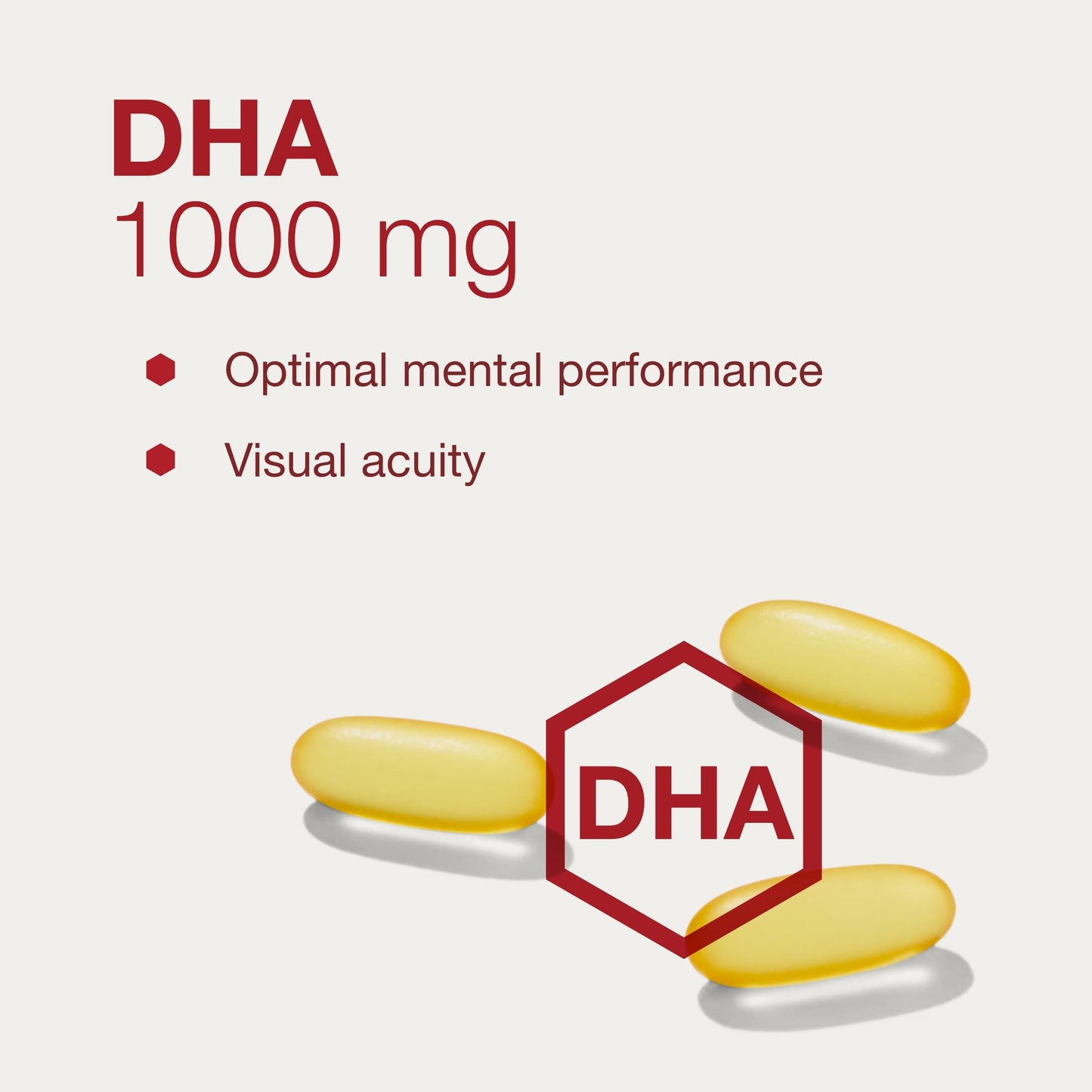 PROTOCOL FOR LIFE BALANCE DHA-1,000 Extra Strength DHA 1,000mg Fish Oil Softgels 90