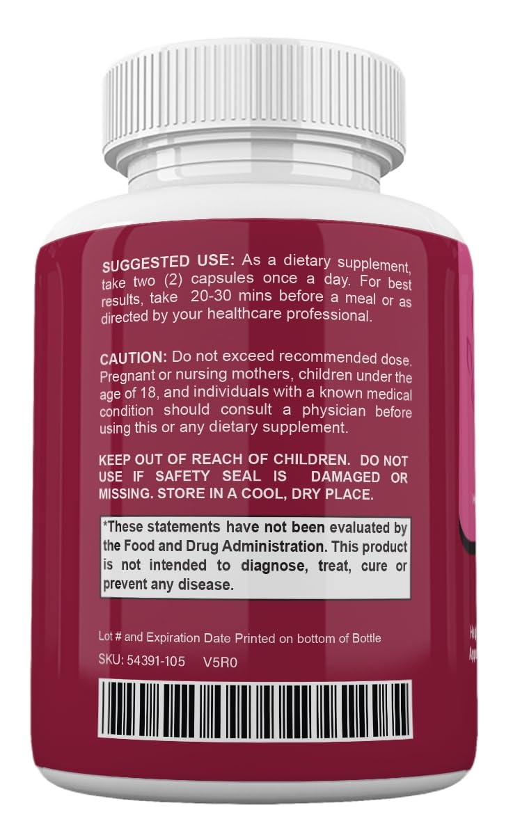 Zonata Slimpic Capsules with Apple Cider Vinegar & Raspberry Slimtide Supplement, Capsule, 180 Capsules