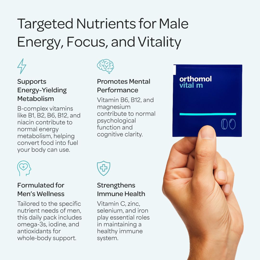 Orthomol Vital M Powder, 30-Day Supply