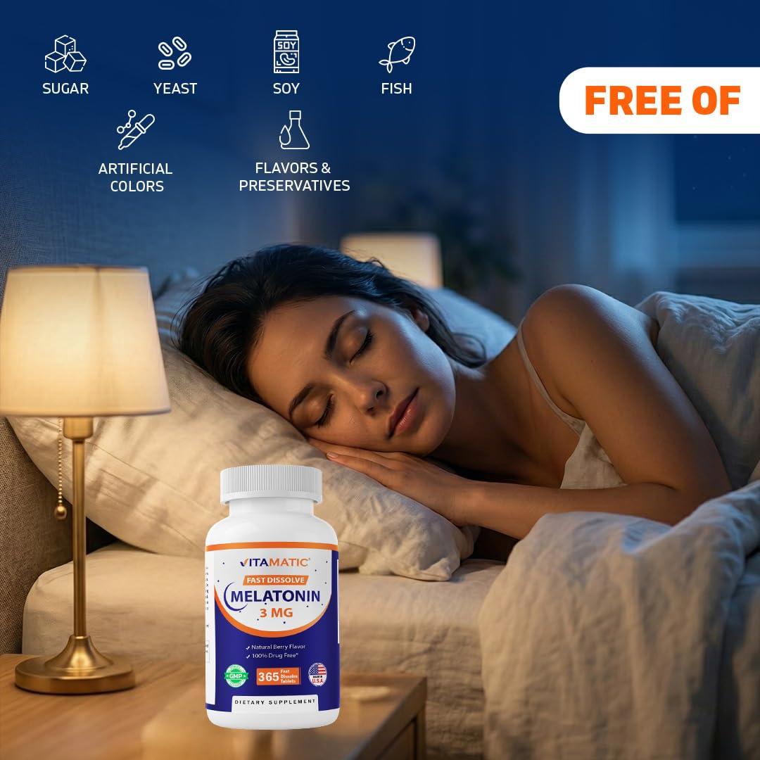 Vitamatic Melatonin 3mg 730 Tablets