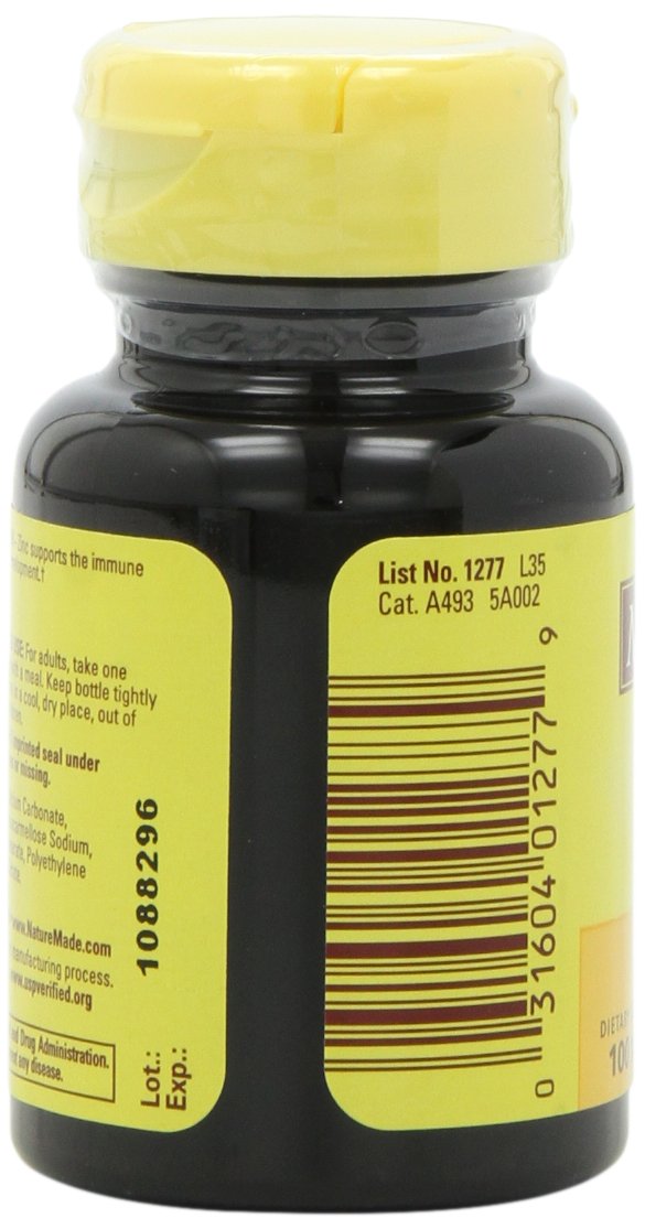 Nature Made Zinc 30mg Tablets 600