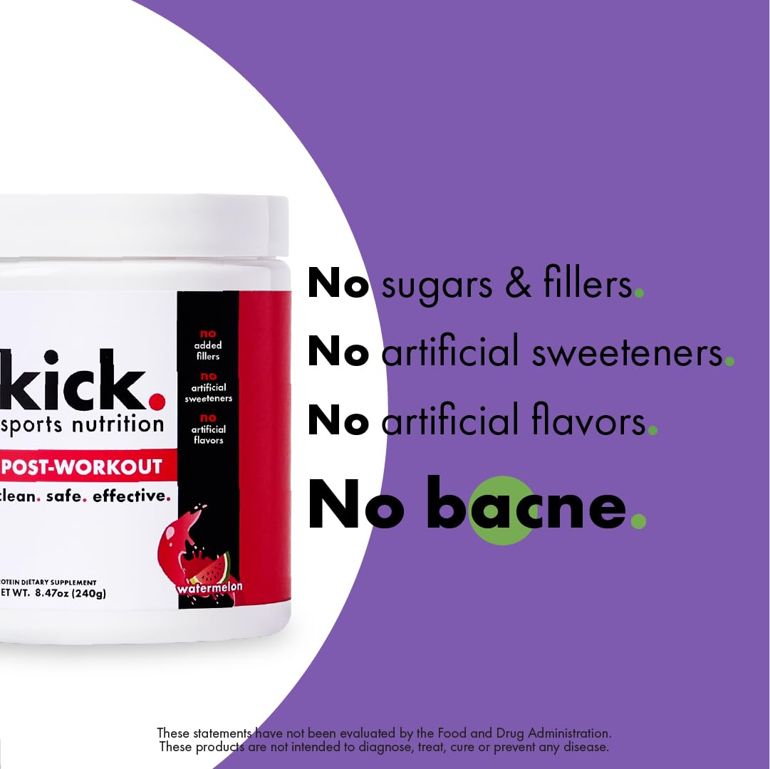 Kick. Sports Nutrition Post Workout Powder 10.4