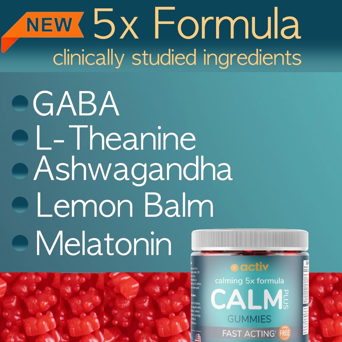 SIRIUS INTERNATIONAL Calm Gummies Gummy 30 Count