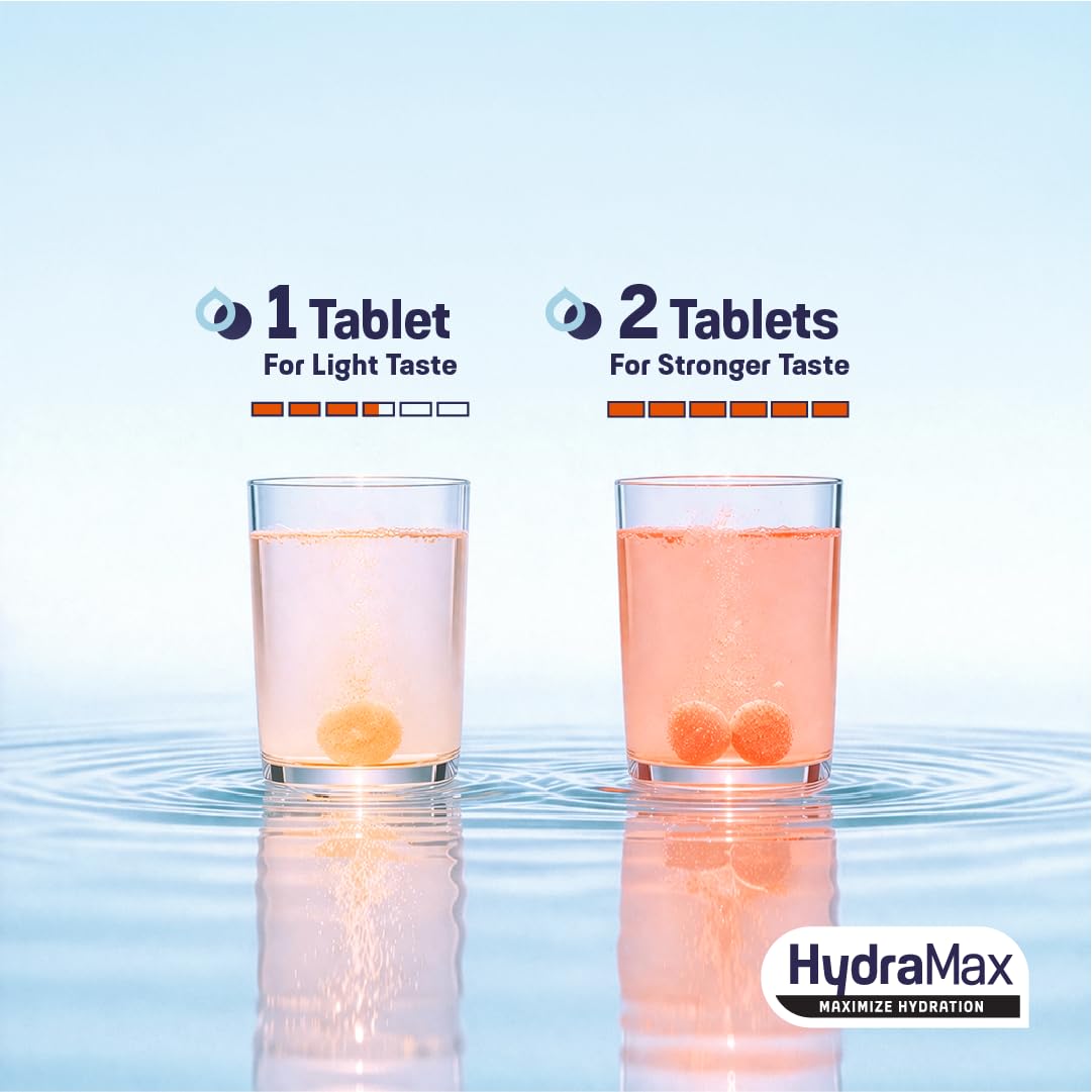 Upsa HydraMax Sport Electrolytes Hydration Tablets, 16 Count