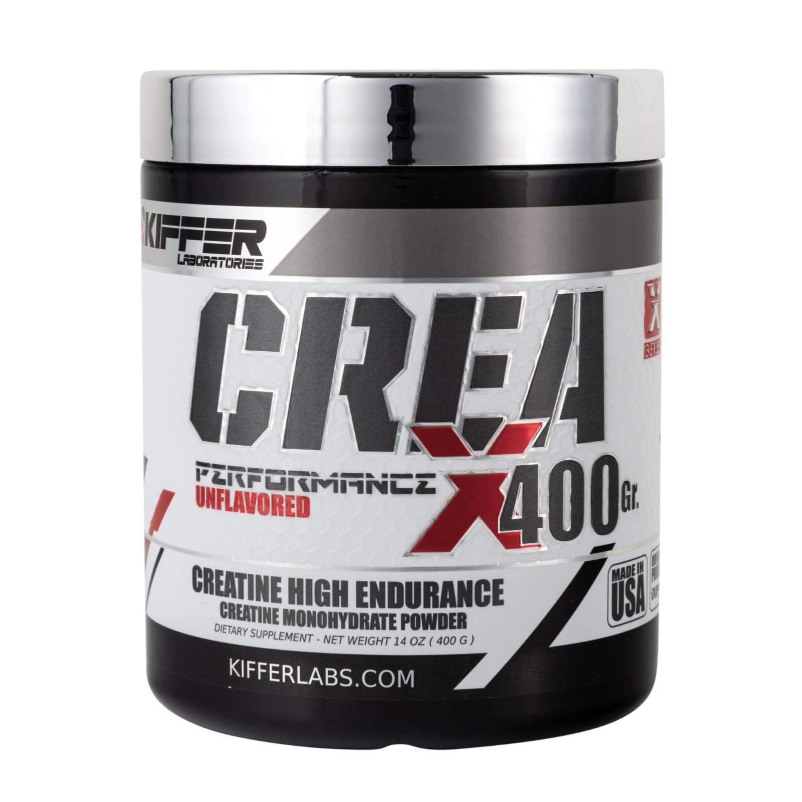 Kiffer Laboratories CreaX Creatine Monohydrate Powder, 14 oz