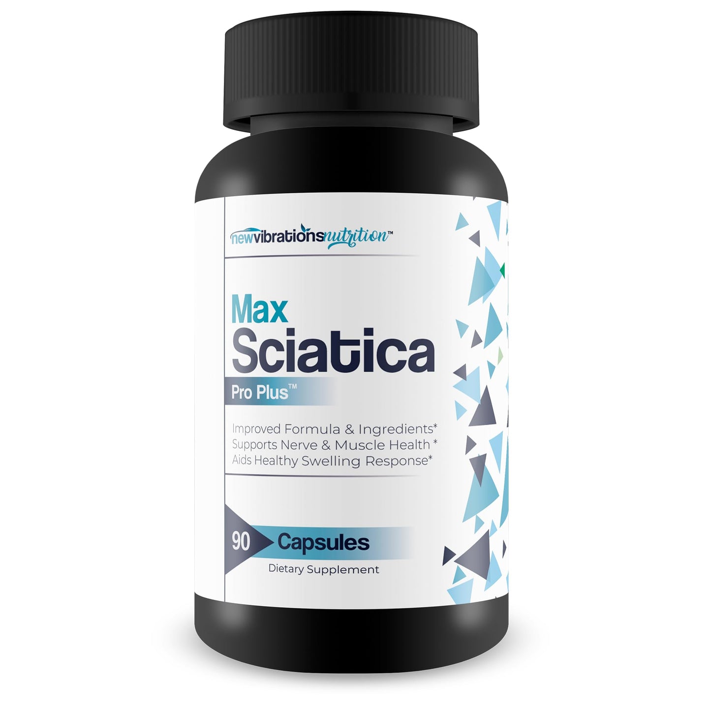 New Vibrations Nutrition Max Sciatica Pro Plus Capsules 90 Count
