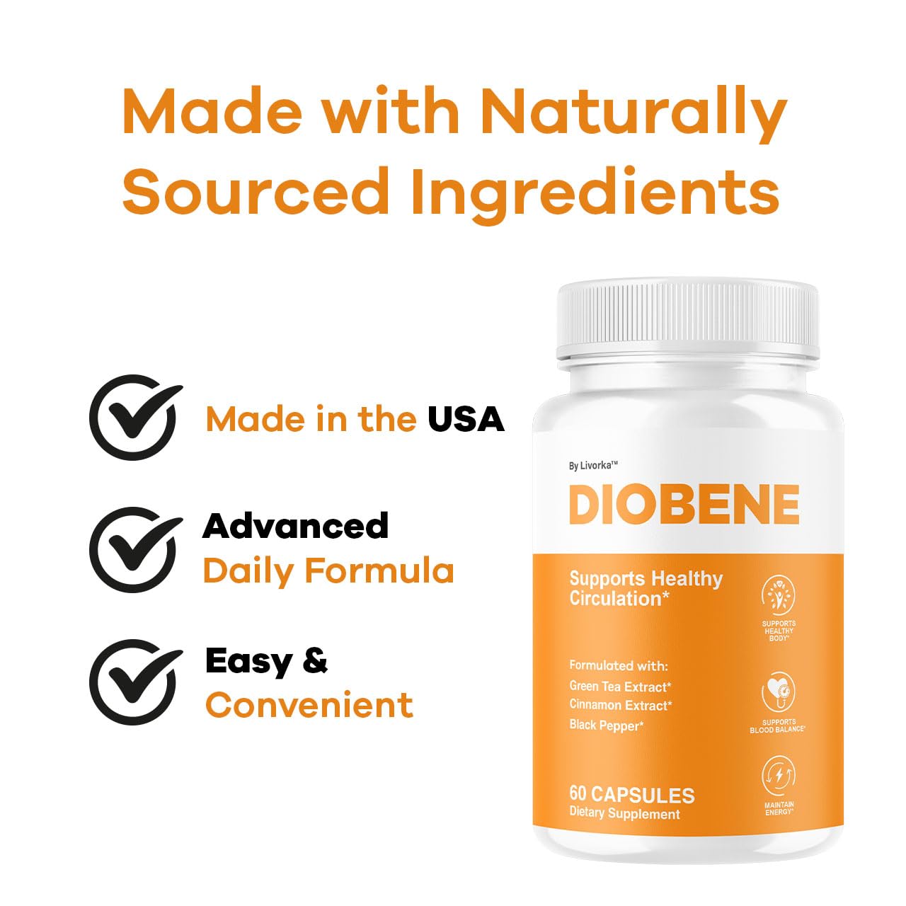 LIVORKA Diobene Capsules, 120 Capsules