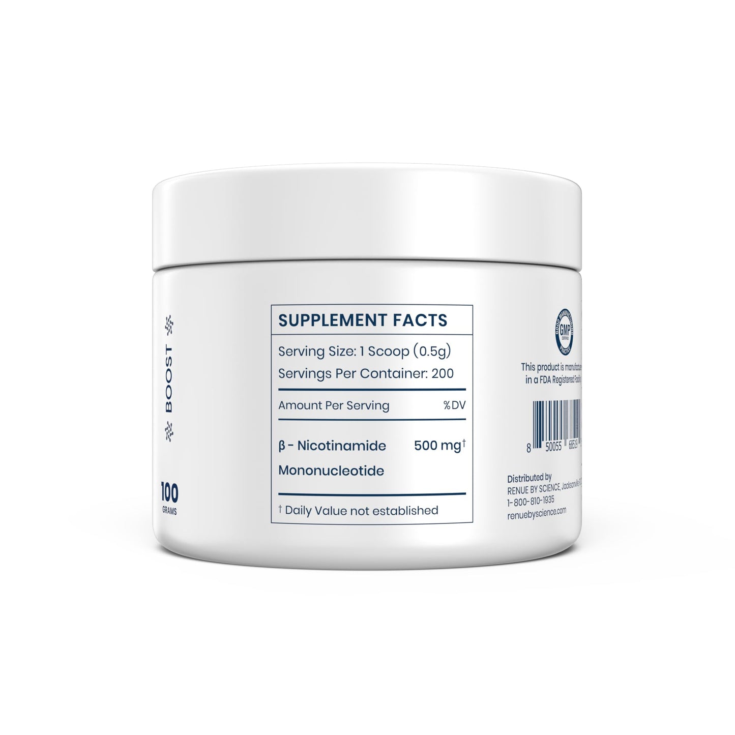 Renue By Science NMN Powder 3.52 Ounce