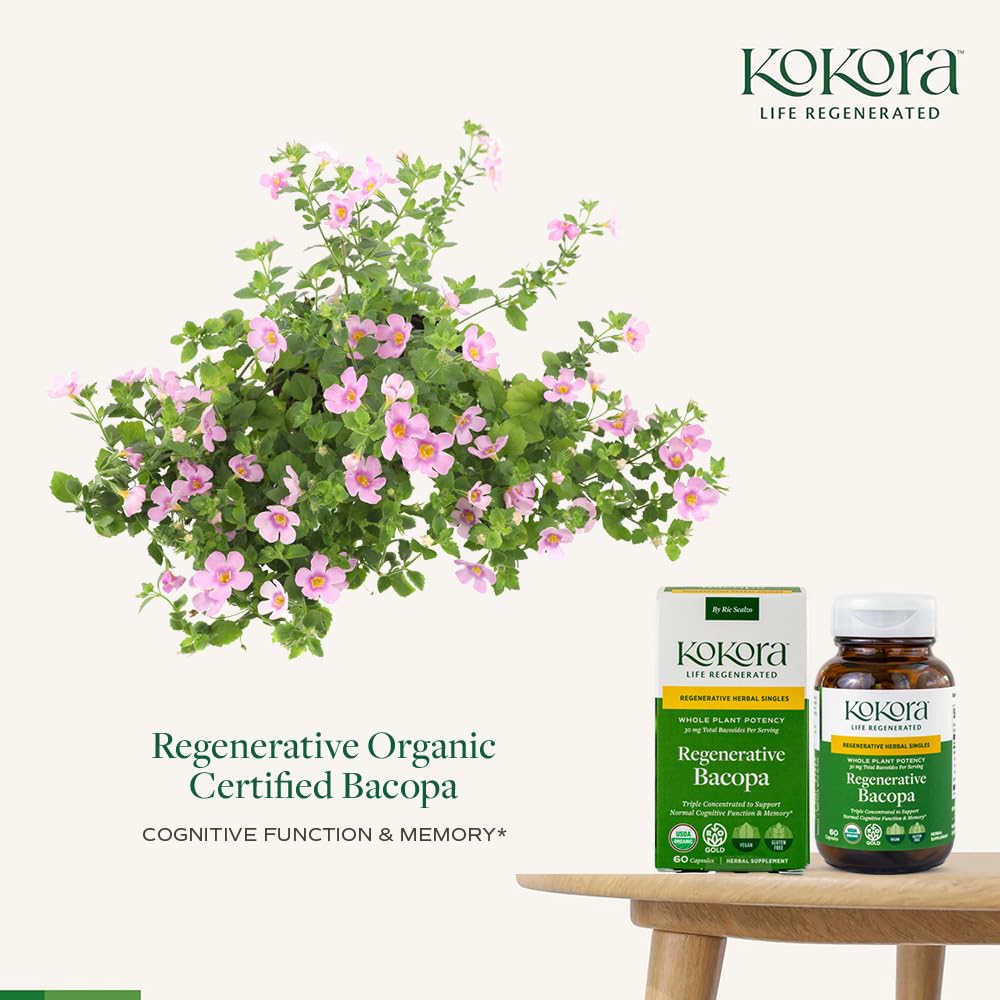 kokora Regenerative Bacopa 60 Capsules