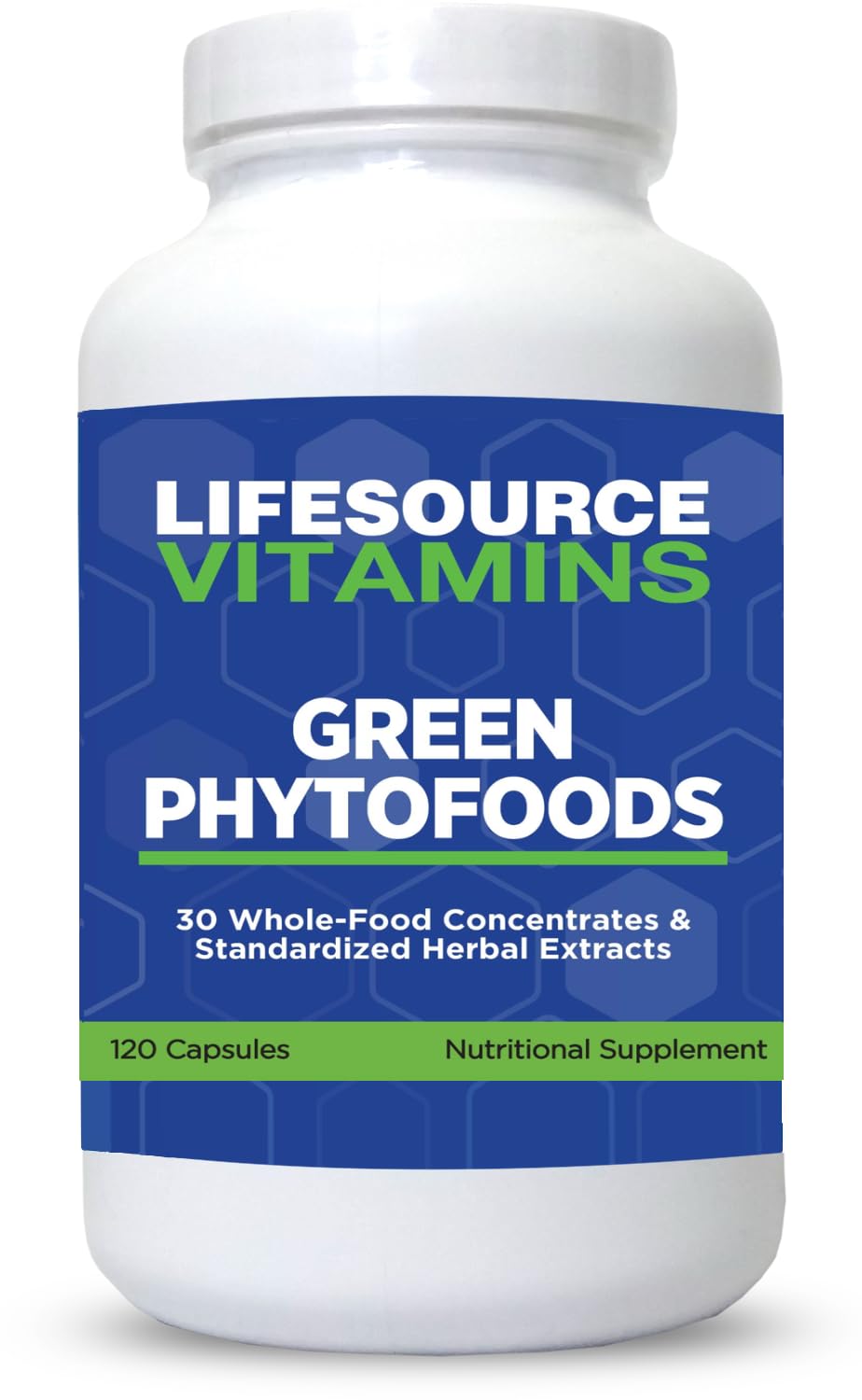 LifeSourceVitamins Phyto Green Mega-Food Capsule 120