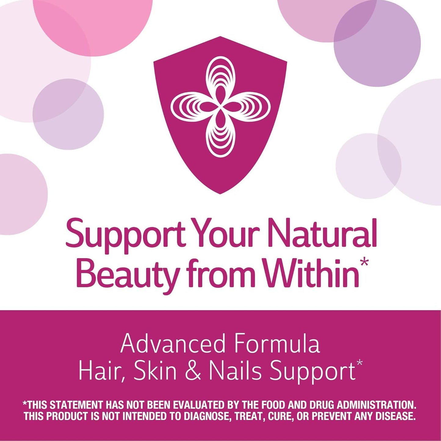 21st Century Hair, Skin and Nails Caplets, 100-count