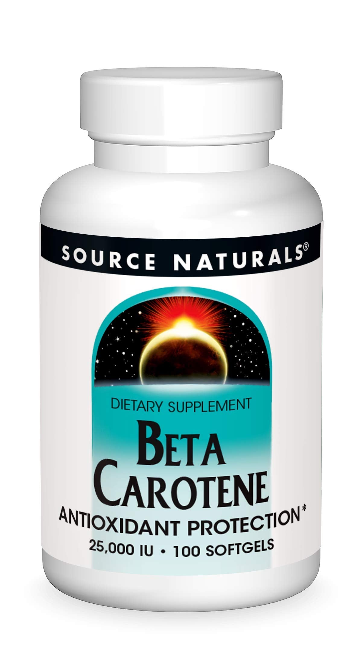 Source Naturals Beta Carotene 25000 iu Softgels 100