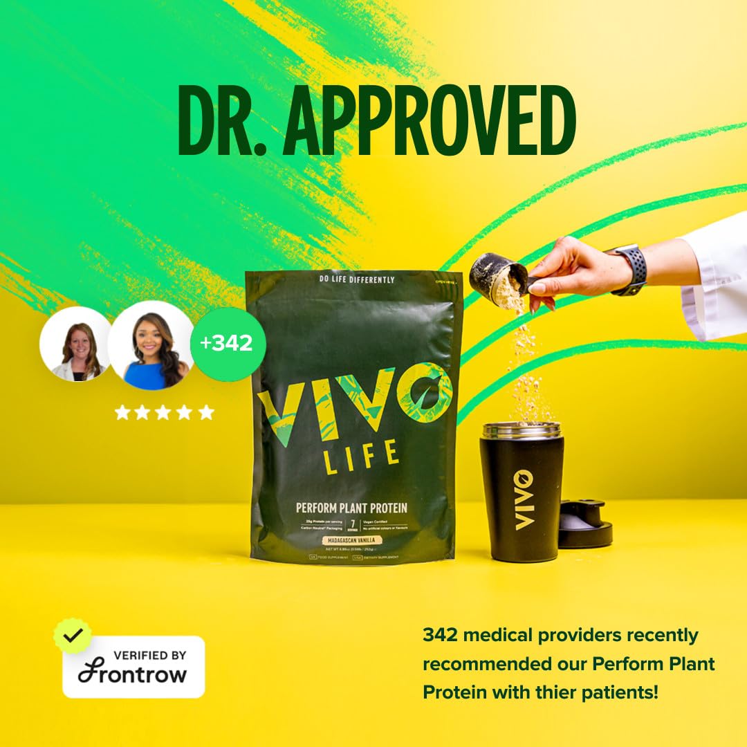 Vivo Life Perform Plant Protein Powder 34.85 oz