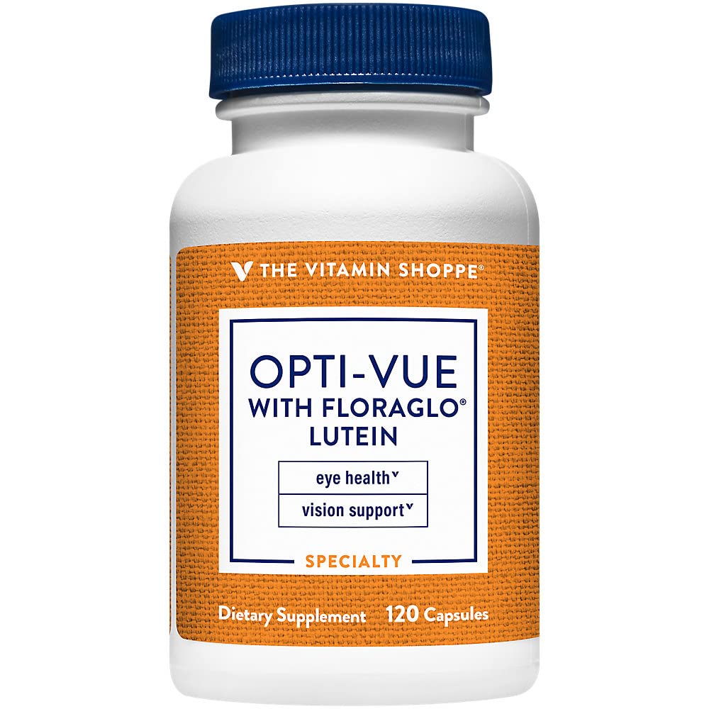 The Vitamin Shoppe Opti-Vue with FloraGLO Lutein 120 Capsules