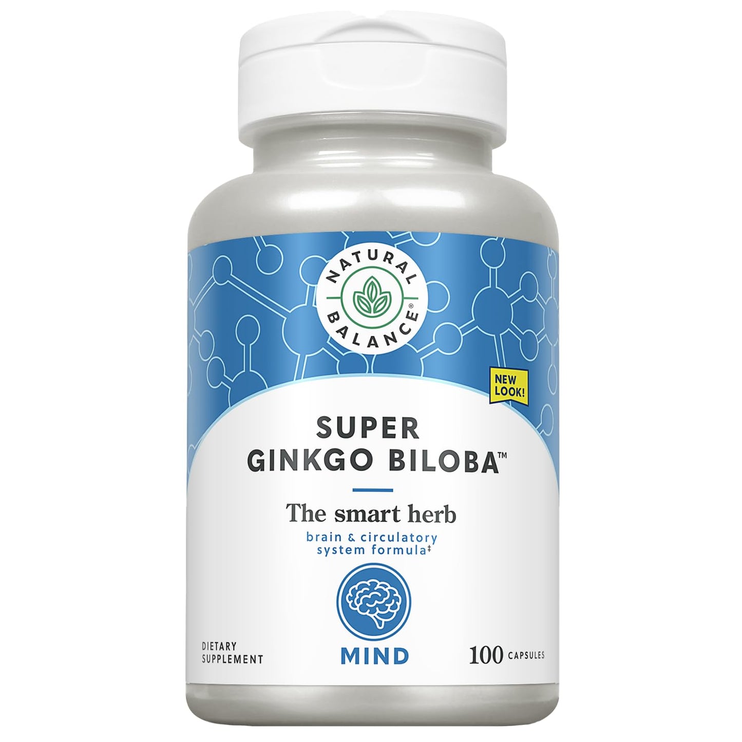 Natural Balance Super Ginkgo Biloba Plus Capsule, 100 Count